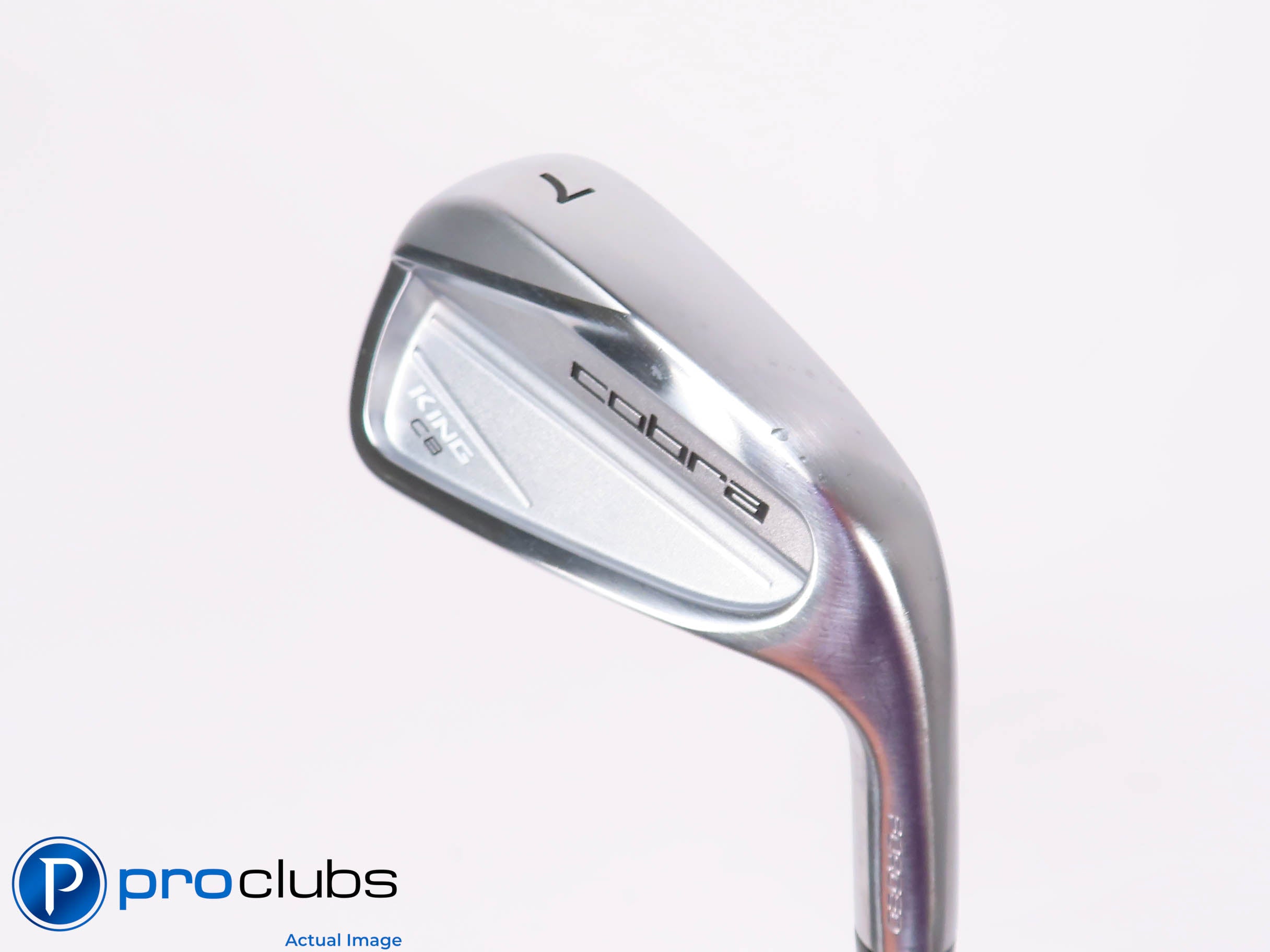 Nice Cobra '23 KING CB 34* 7 IRON - KBS $Taper 110 Regular Flex Steel 454183