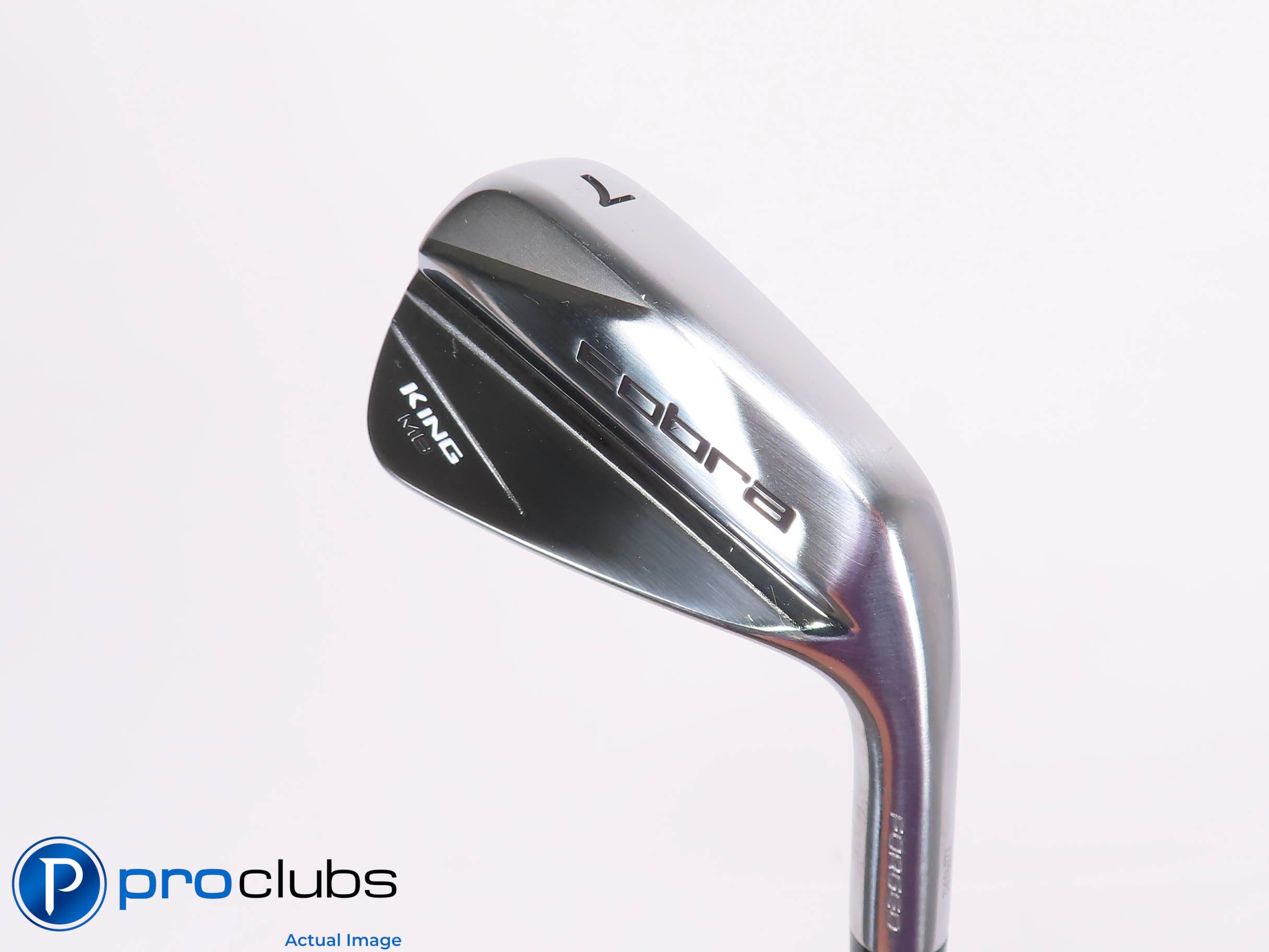 Nice Cobra '23 KING MB 34* 7 IRON - KBS $Taper 120 Stiff Flex Steel 454184