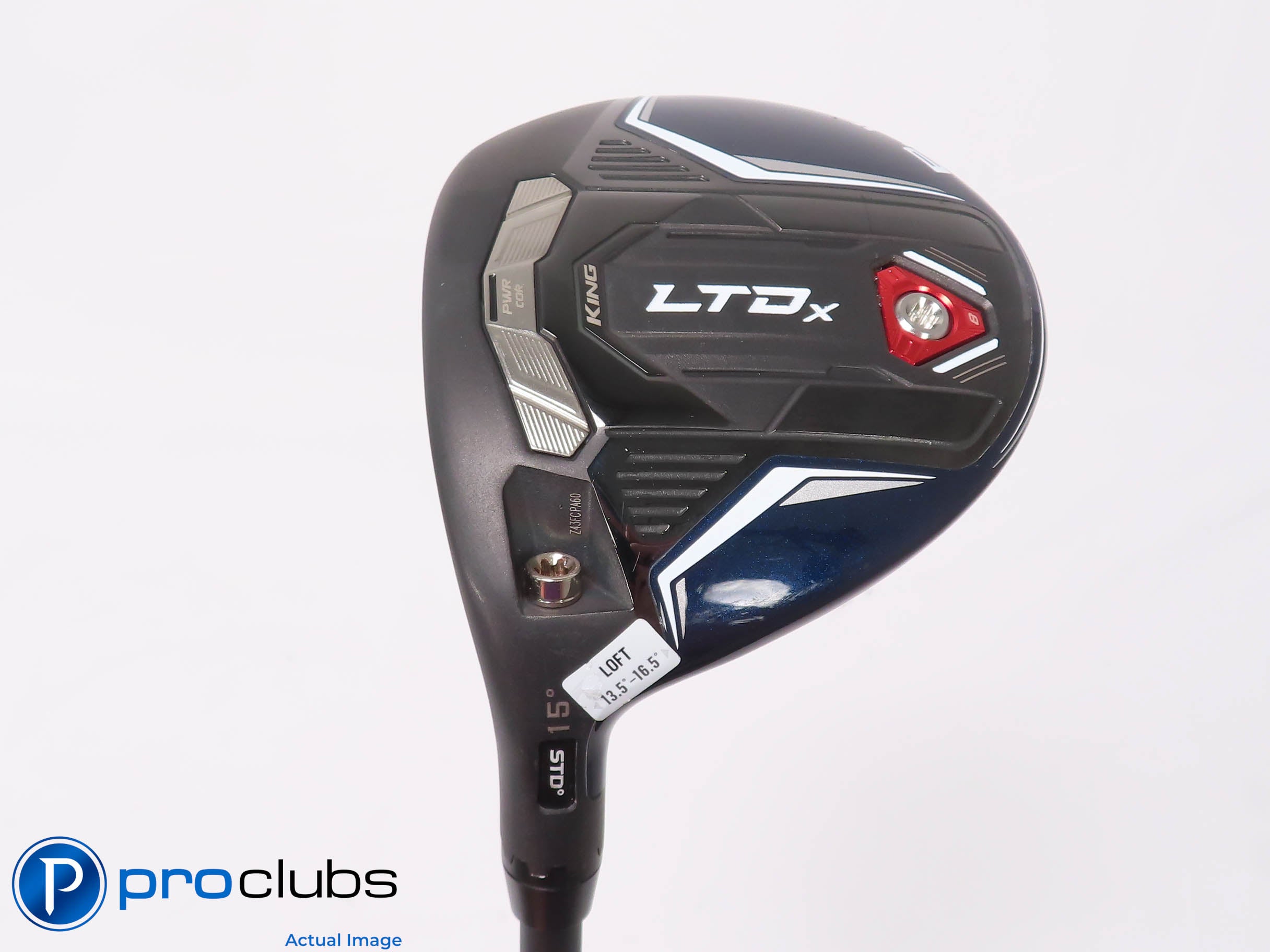 Left Handed Cobra LTDx 15* 3 WOOD Peacoat - HZRDUS Gen4 70g Stiff Flex 452238