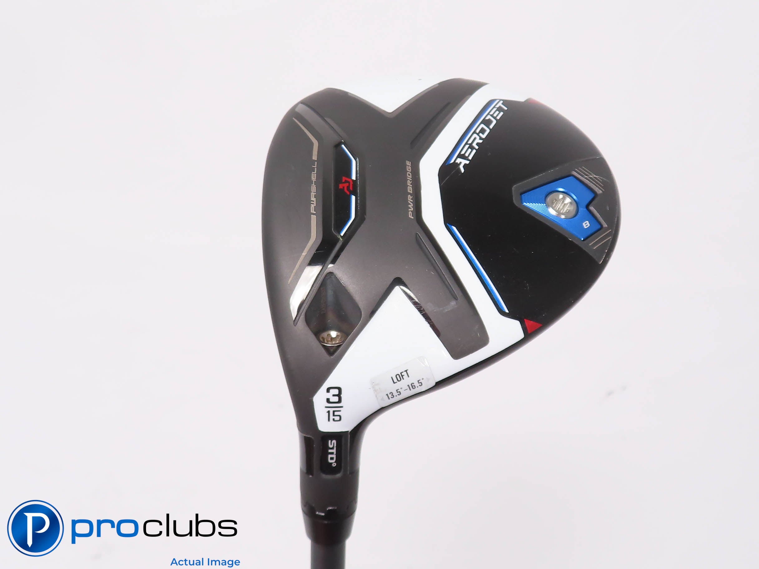 Nice Left Handed Cobra AEROJET 15* 3 WOOD - HZRDUS iM10 60g Regular Flex 452287