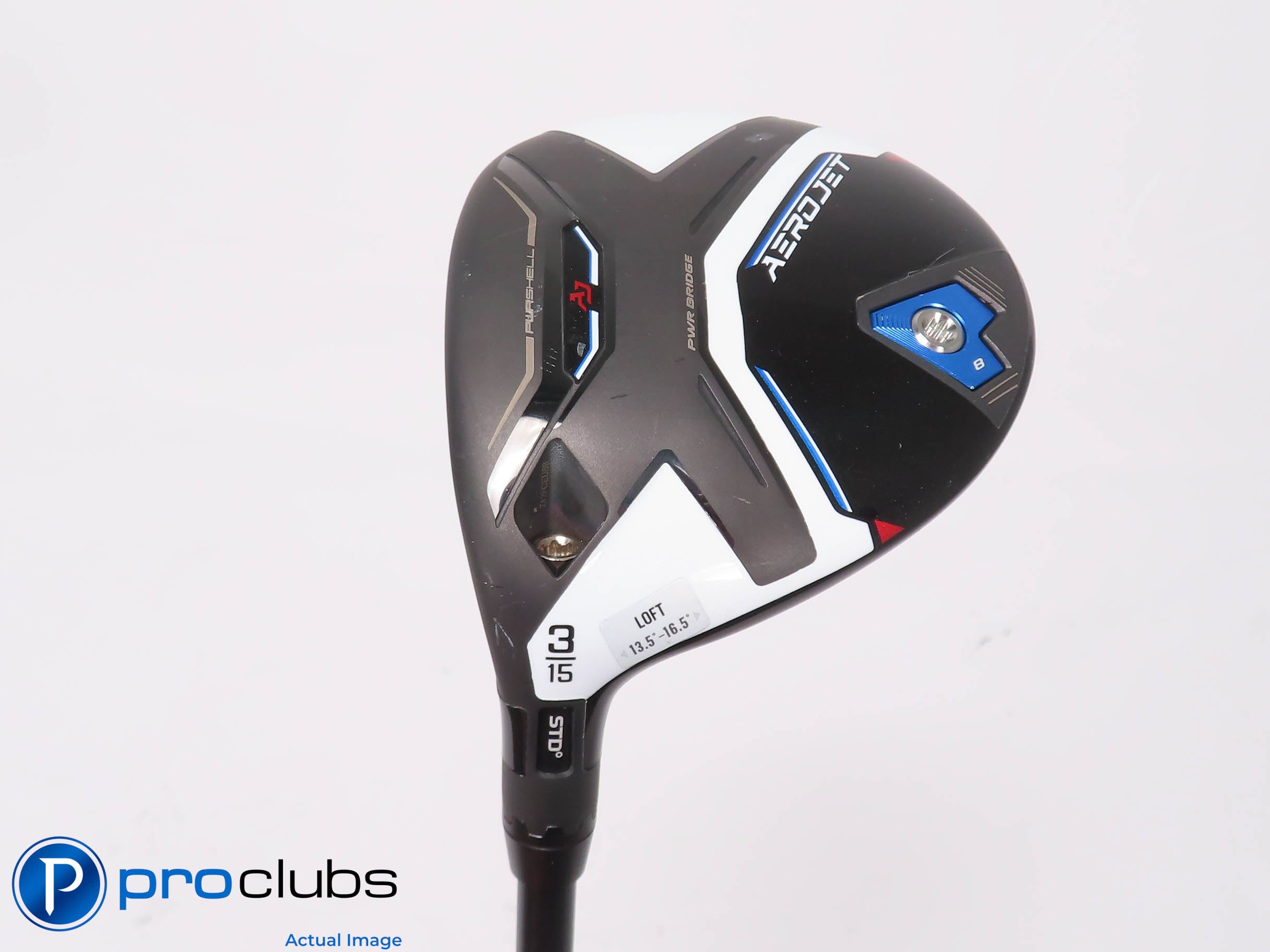 Left Handed Ladies Cobra AEROJET 15* 3 WOOD - Helium 4F1 Ladies Flex 452295