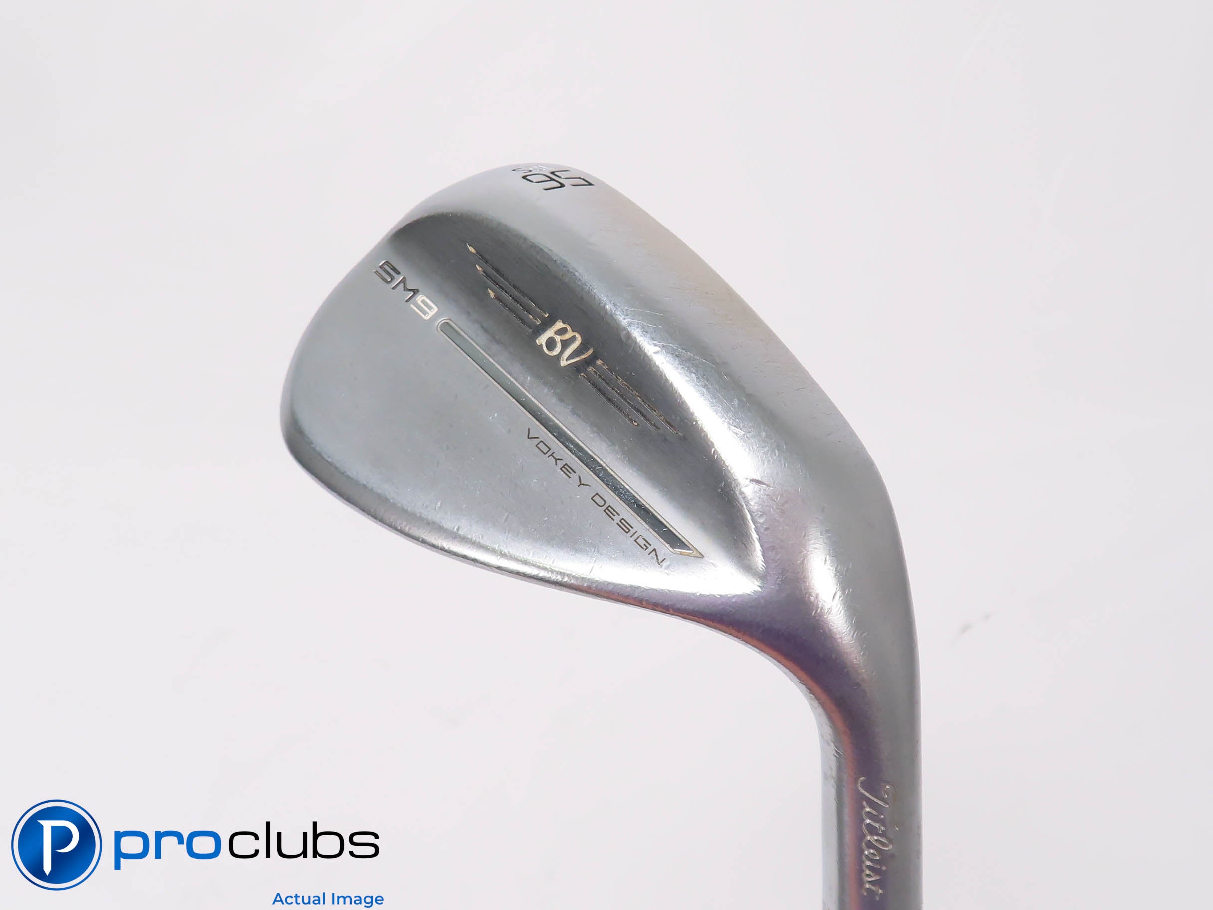 Titleist Vokey SM9 Tour Chrome S-Grind 56*(10*) Wedge - Vokey Wedge Flex 452777