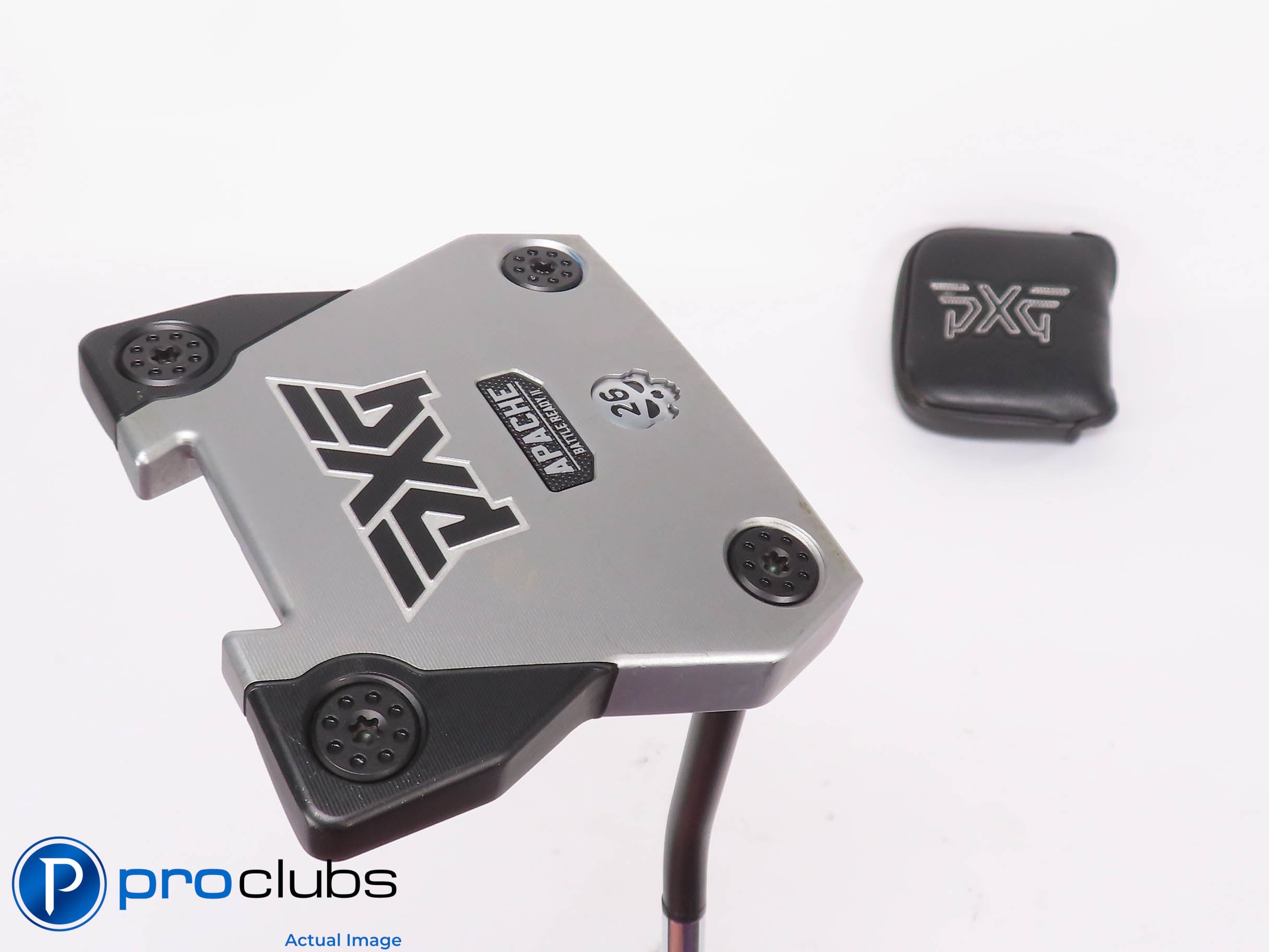 Nice PXG Battle Ready II APACHE Single Bend 41" PUTTER w/Cover M16 Shaft 452594