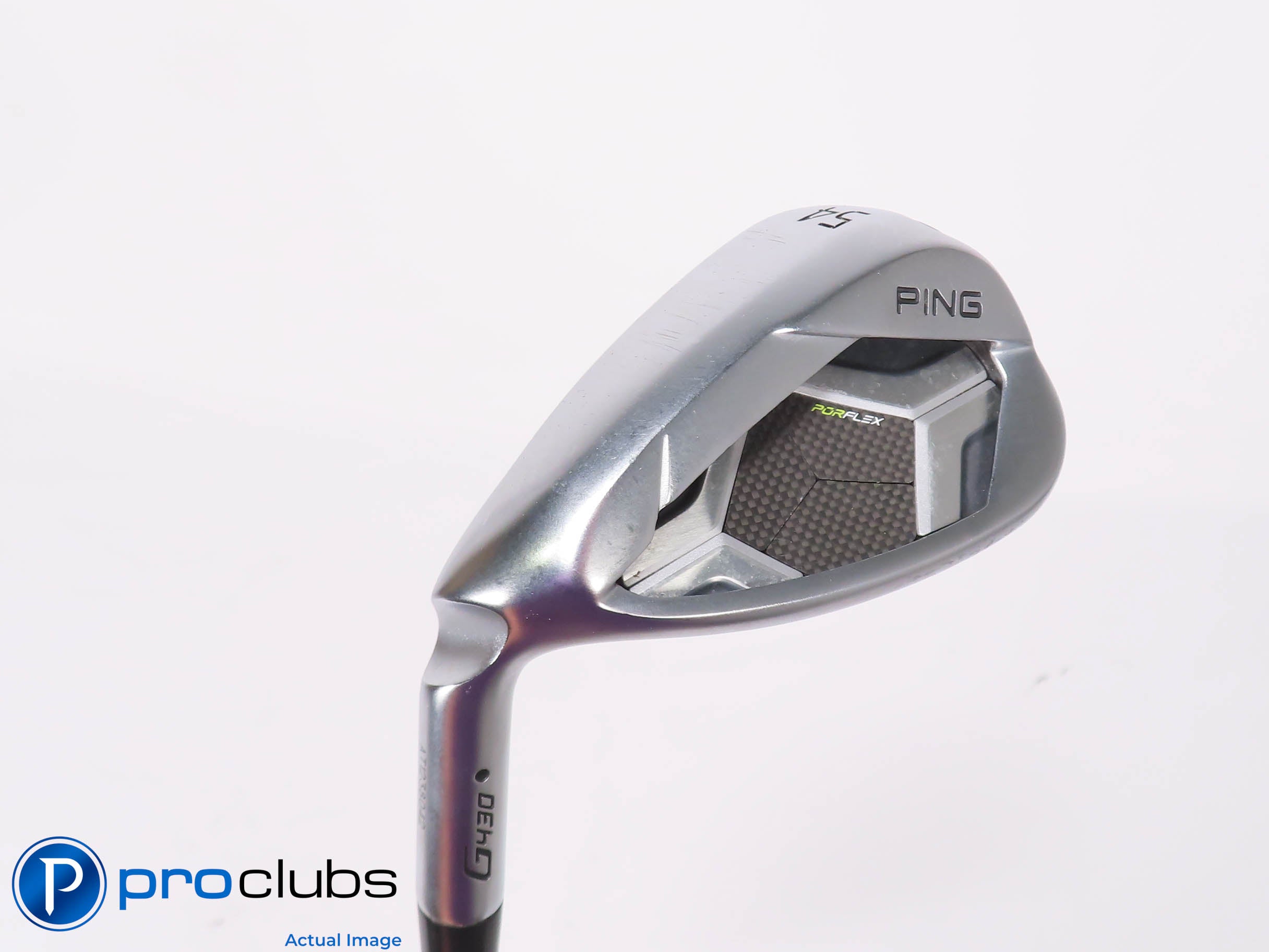 Nice Left Handed Ping G430 54* SAND WEDGE Black Dot - Regular Flex Steel 452653