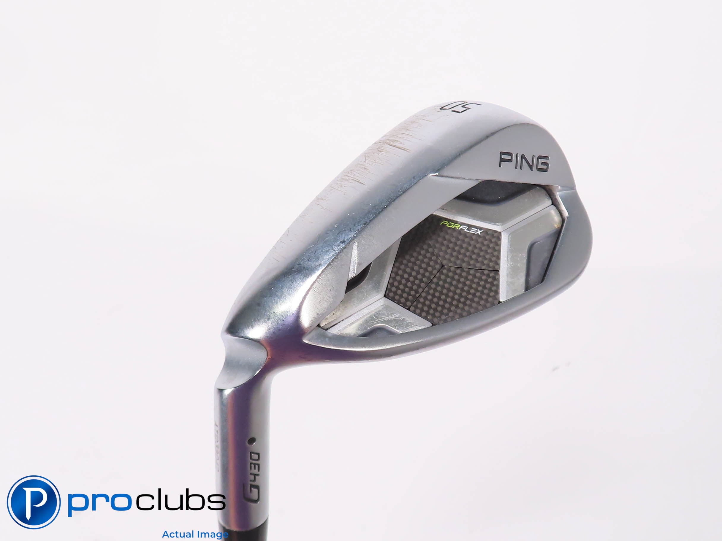 Left Handed Ping G430 50* GAP WEDGE Black Dot - AWT2.0 Regular Flex Steel 452655