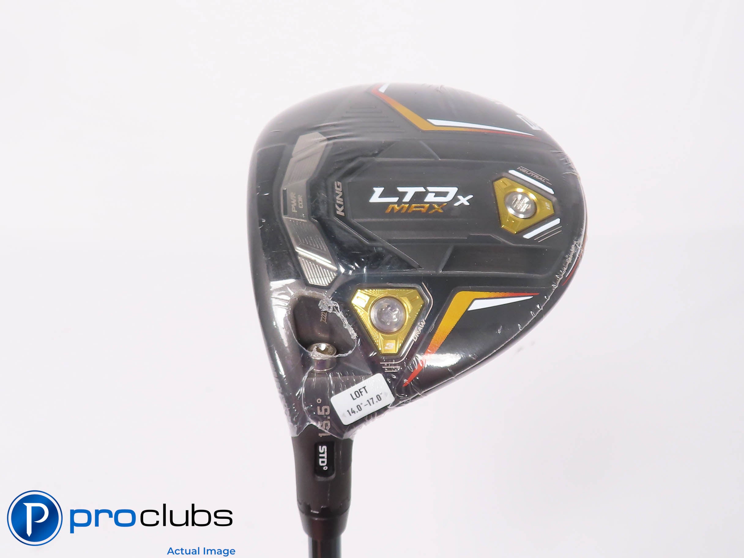 NEW Left Handed Cobra LTDx MAX 15.5* 3 WOOD - LINQ Red 5F4 Stiff Flex 452793