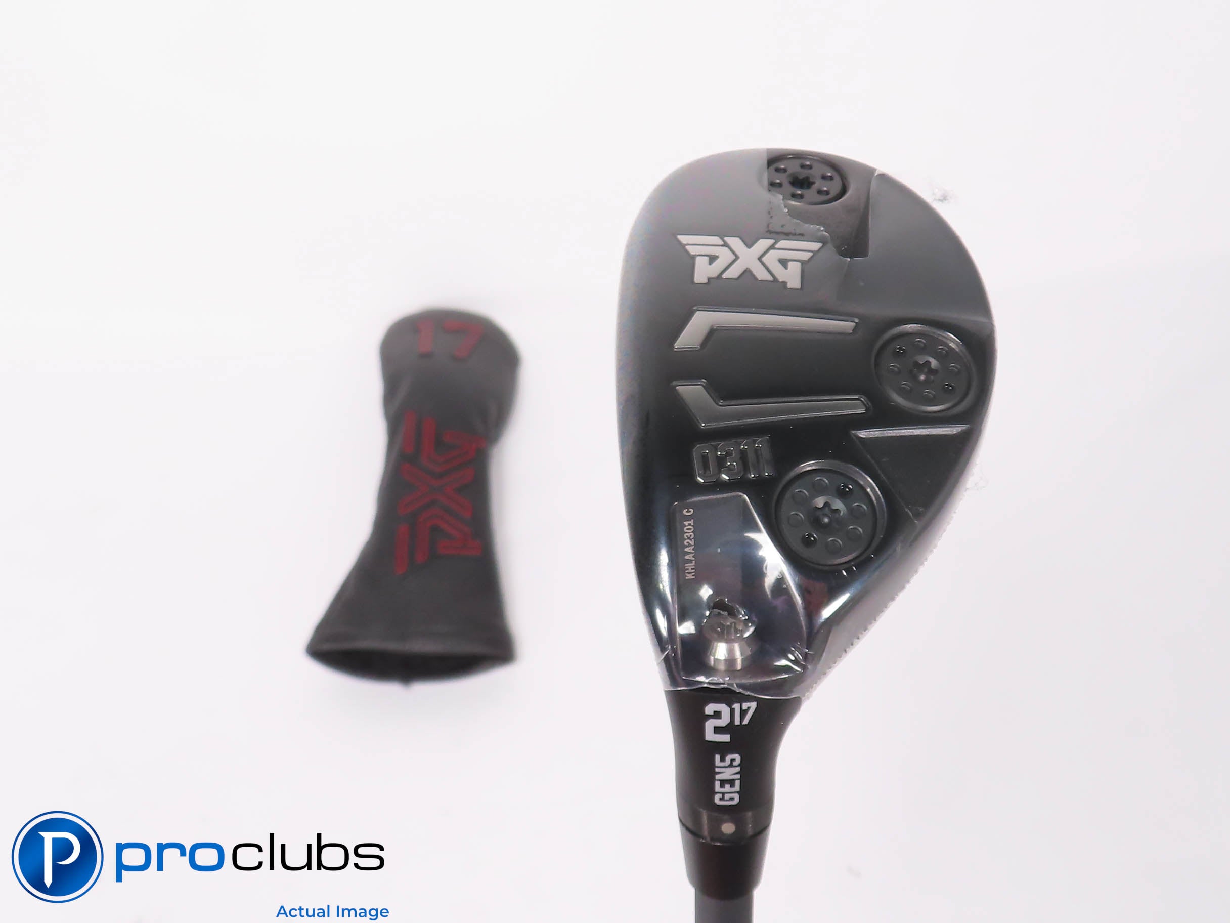 NEW Left Handed PXG 0311 Gen5 17* 2 HYBRID w/Cover HZRDUS 80g 6.5 X-Flex 452552