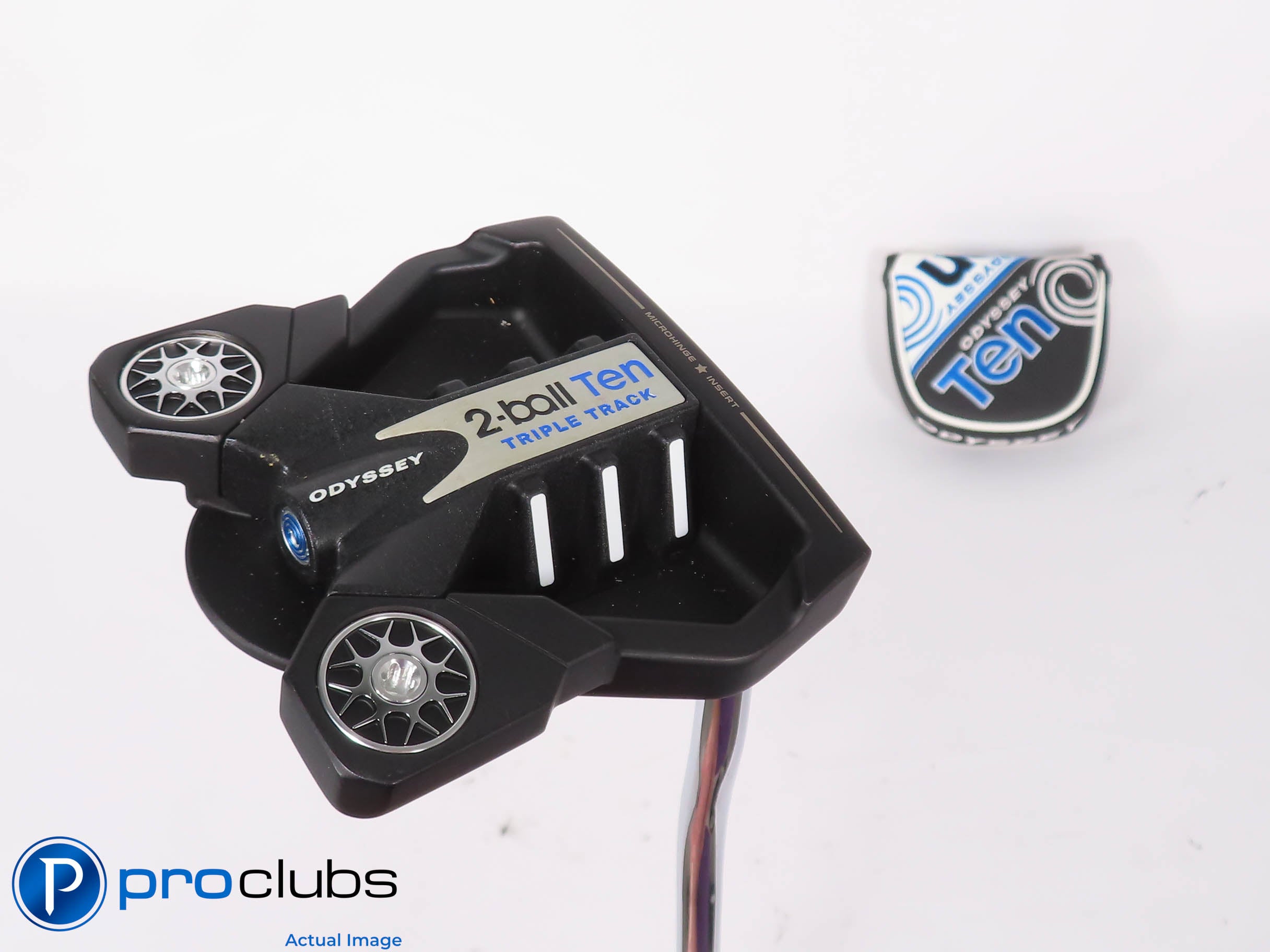 Odyssey 2-Ball Ten Triple Track 35" Putter w/Stroke Lab w/Cover #452395