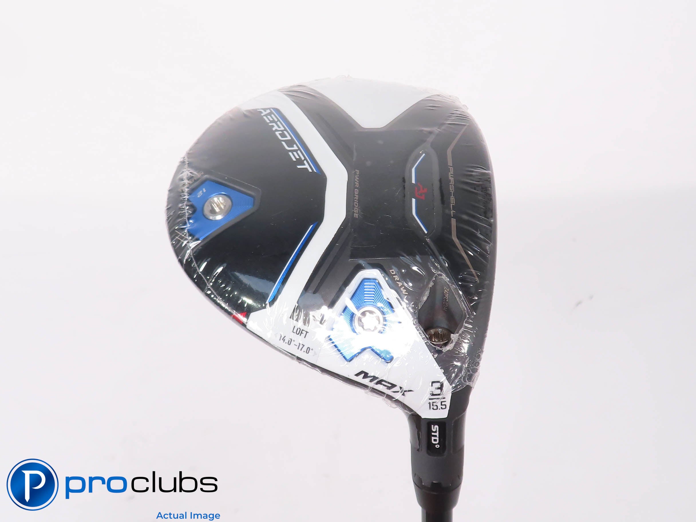 New! Cobra Aerojet MAX 15.5* 3 Wood - Mitsubishi Kai'li White 70g Stiff - 452509