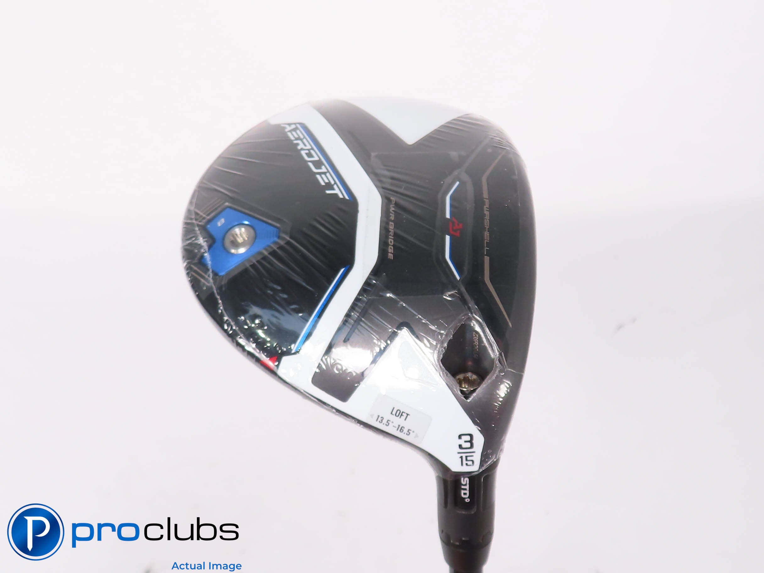New! Cobra Aerojet 15* 3 Wood - Mitsubishi Kai'li White 70g X-Flex - 452508