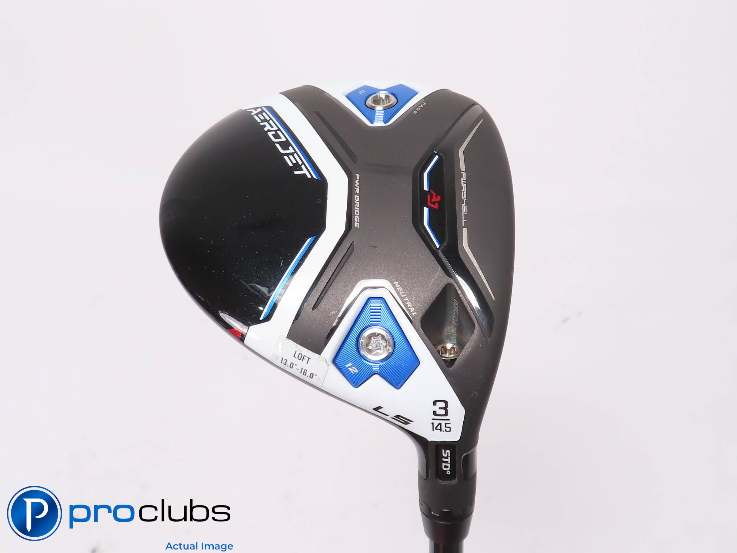 Cobra AEROJET LS 14.5* 3 WOOD - LINQ White M40X 7F4 Stiff Flex 452302
