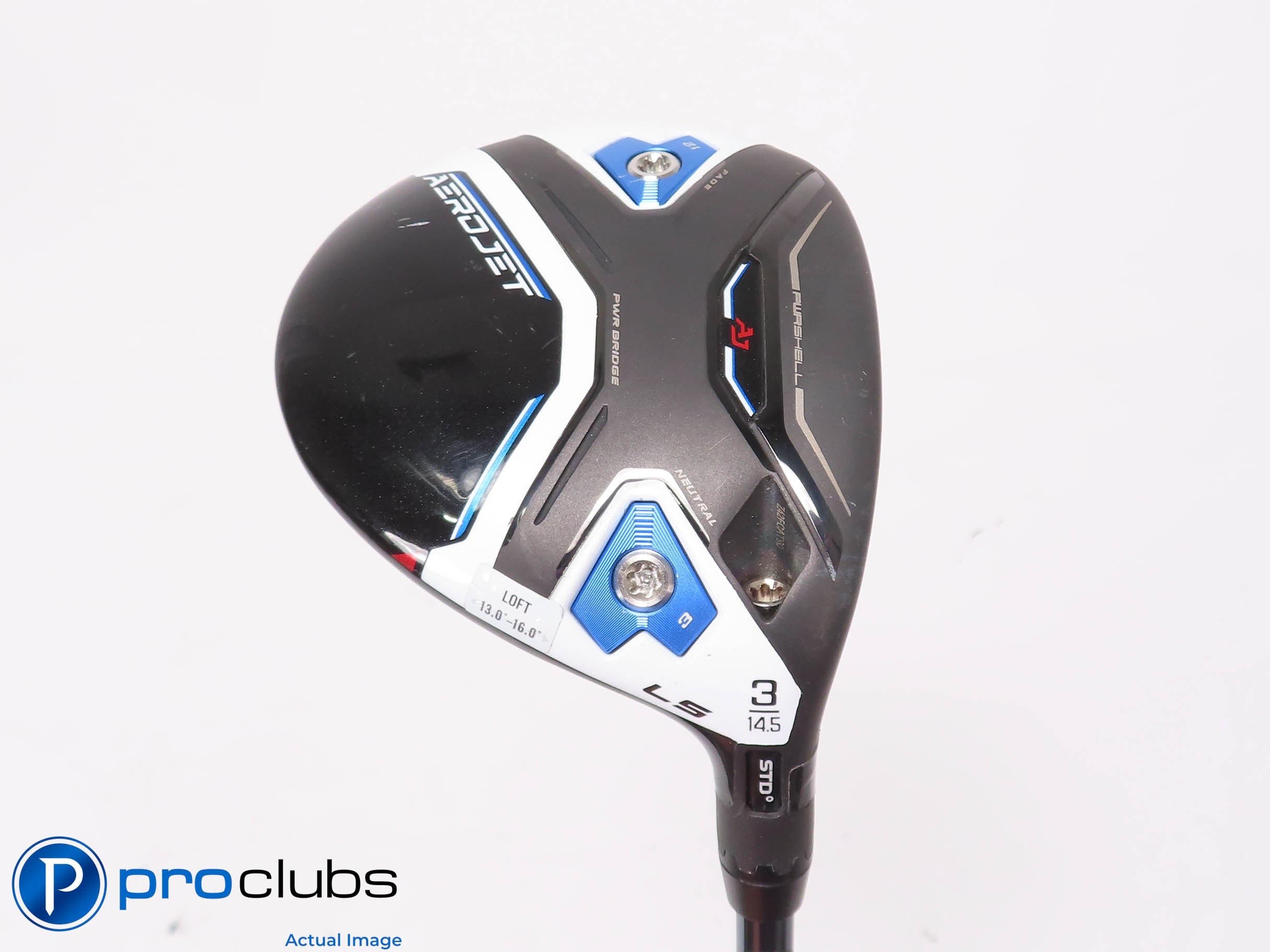 Cobra AEROJET LS 14.5* 3 Wood - UST Mamiya LINQ White 7F4 Stiff Flex - 452292