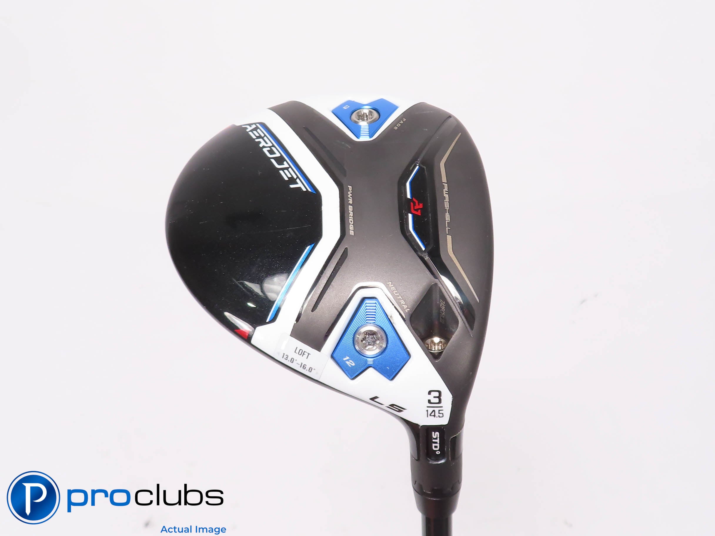 Cobra Aerojet LS 14.5* 3 Wood - Mitsubishi Kai'li White 70g Extra Stiff - 452549