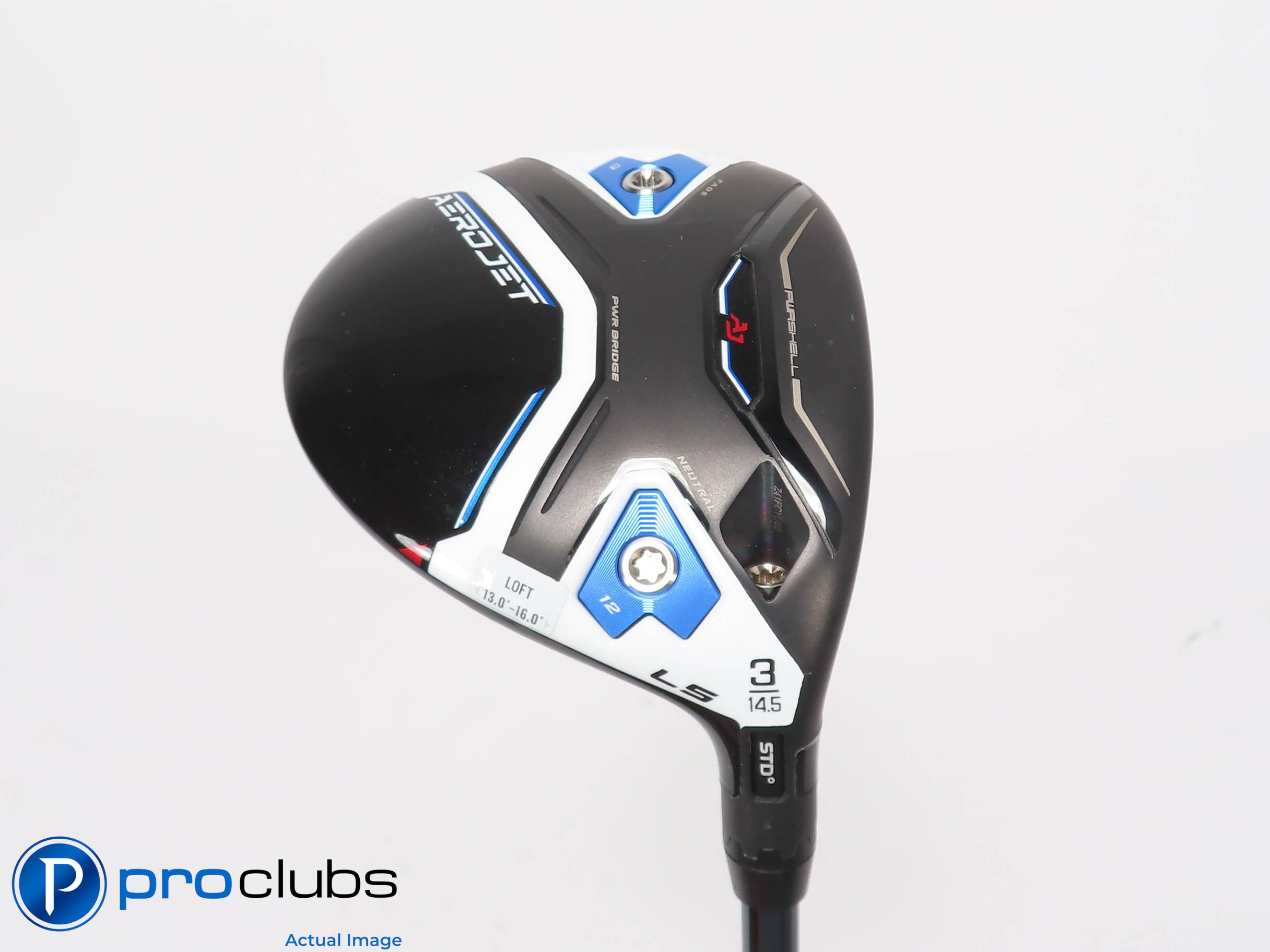 Cobra AEROJET LS 14.5* 3 Wood - UST Mamiya LINQ Blue 7F4 Stiff Flex - 452543