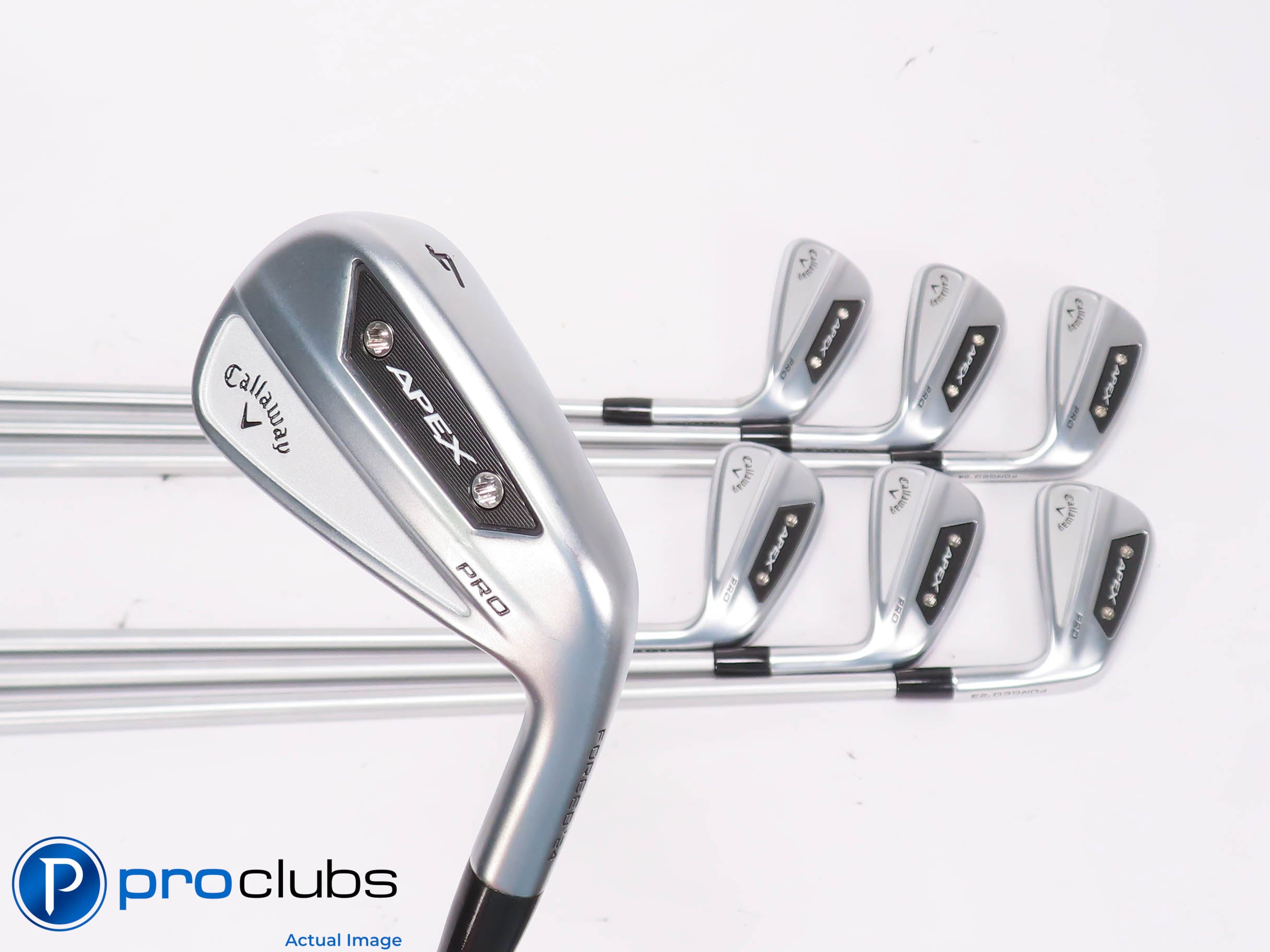 Tour Issue Callaway '24 APEX PRO 4-PW IRON SET -KBS CTaper 120 Stiff Flex 452823