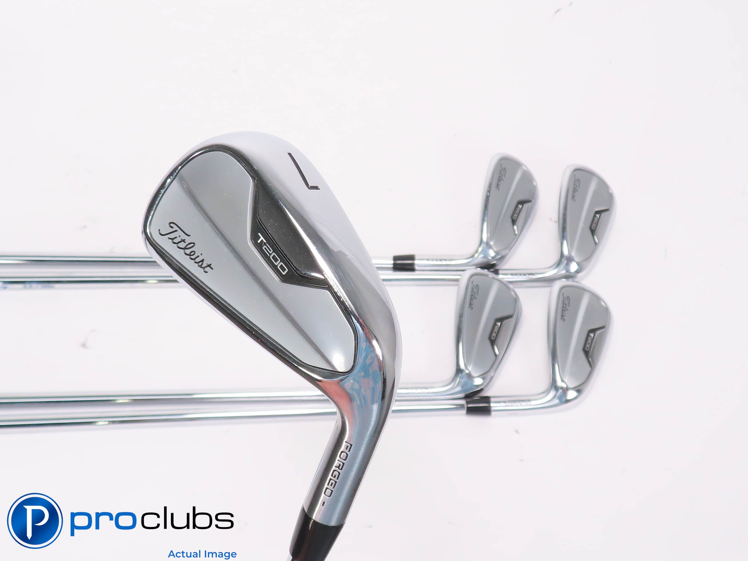 Titleist '21 T200 7-PW,GW IRON SET - Project X LZ Stiff Flex Steel +1/2" 452699