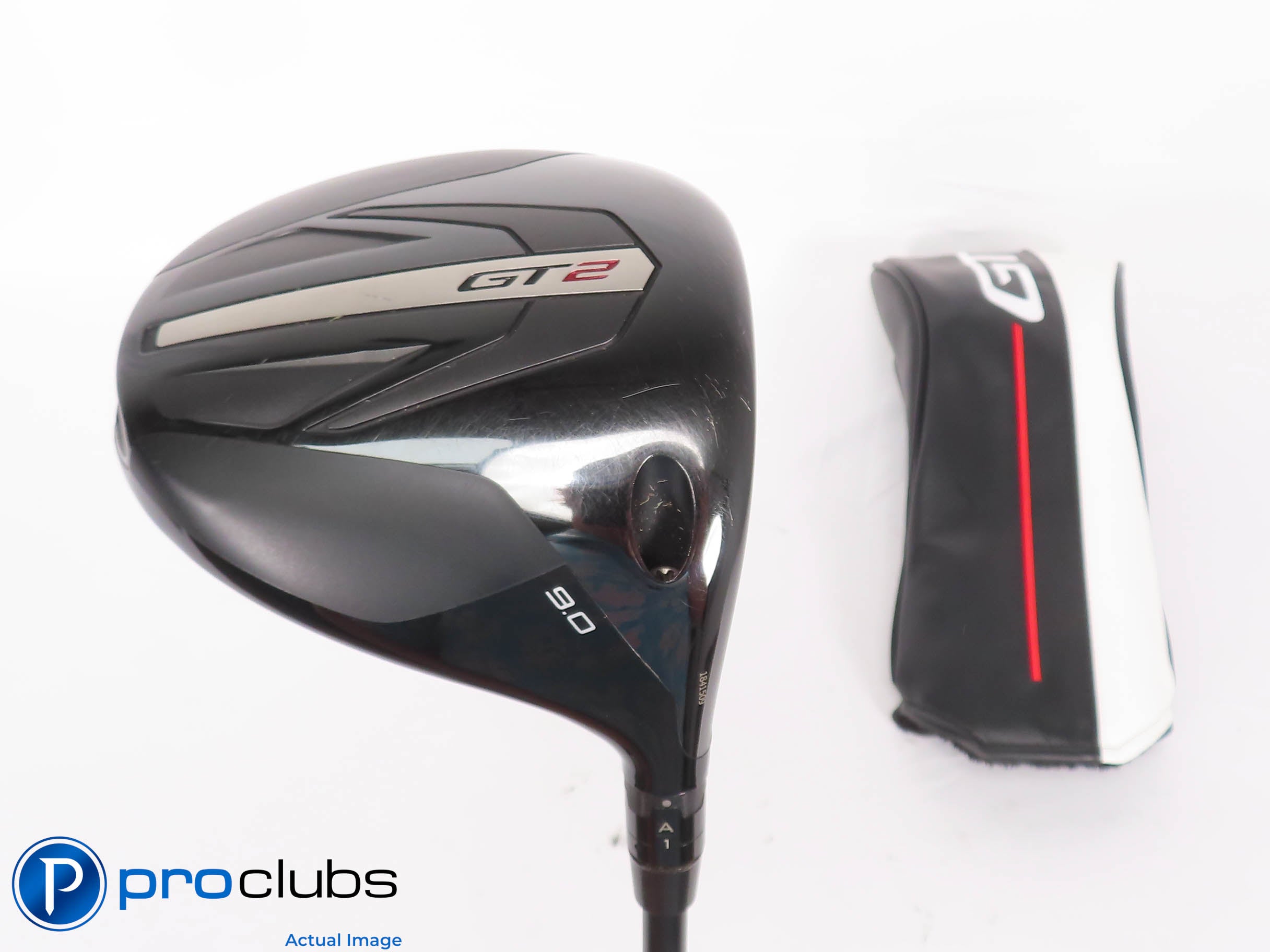 Nice! Titleist GT2 9* Driver w/ HC - HZRDUS Yellow Hand Crafted 65g Reg - 452865