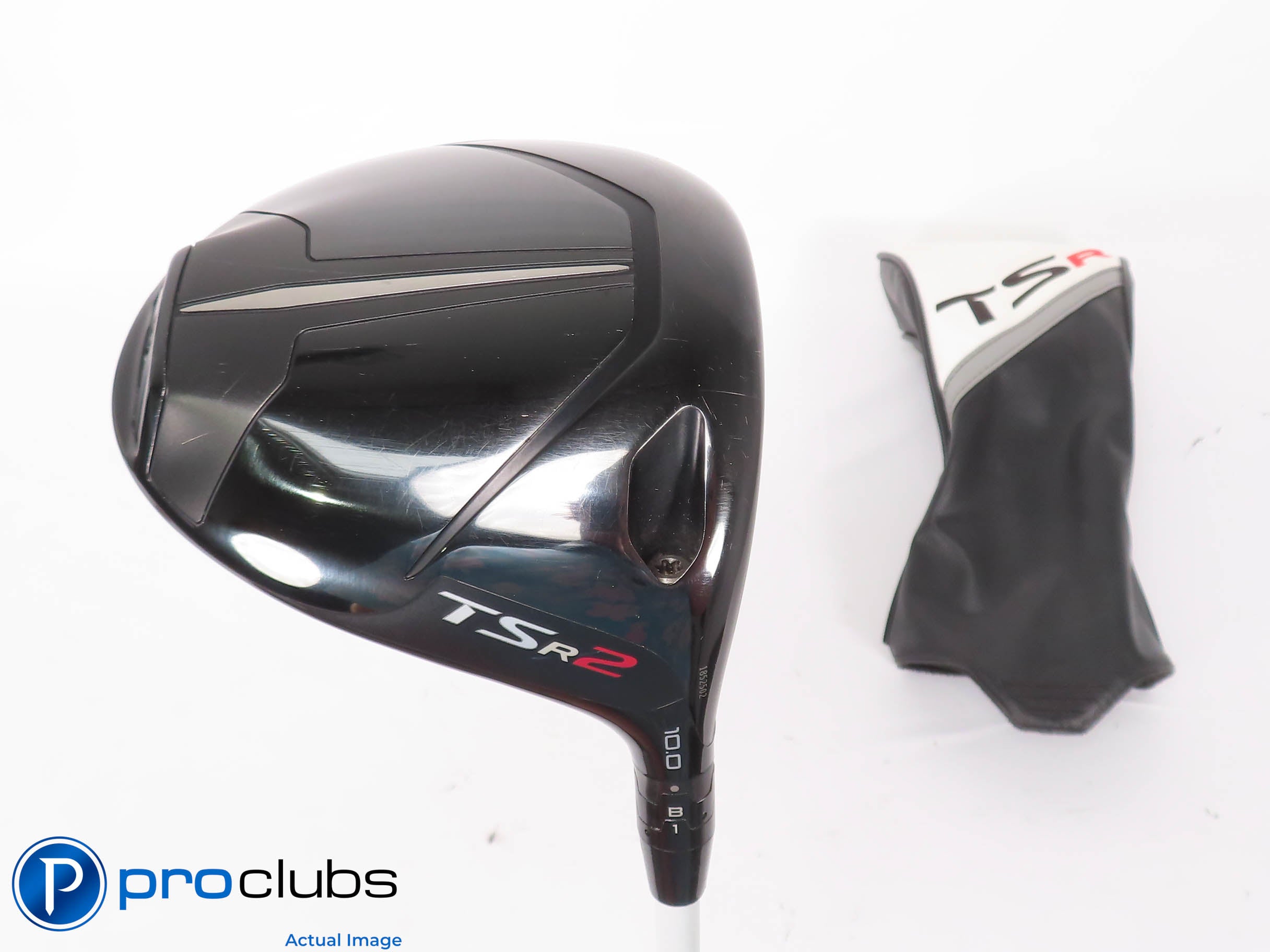 Nice! Titleist TSr2 10* Driver w/ HC - Fuji Air Speeder 40g Senior Flex - 452835