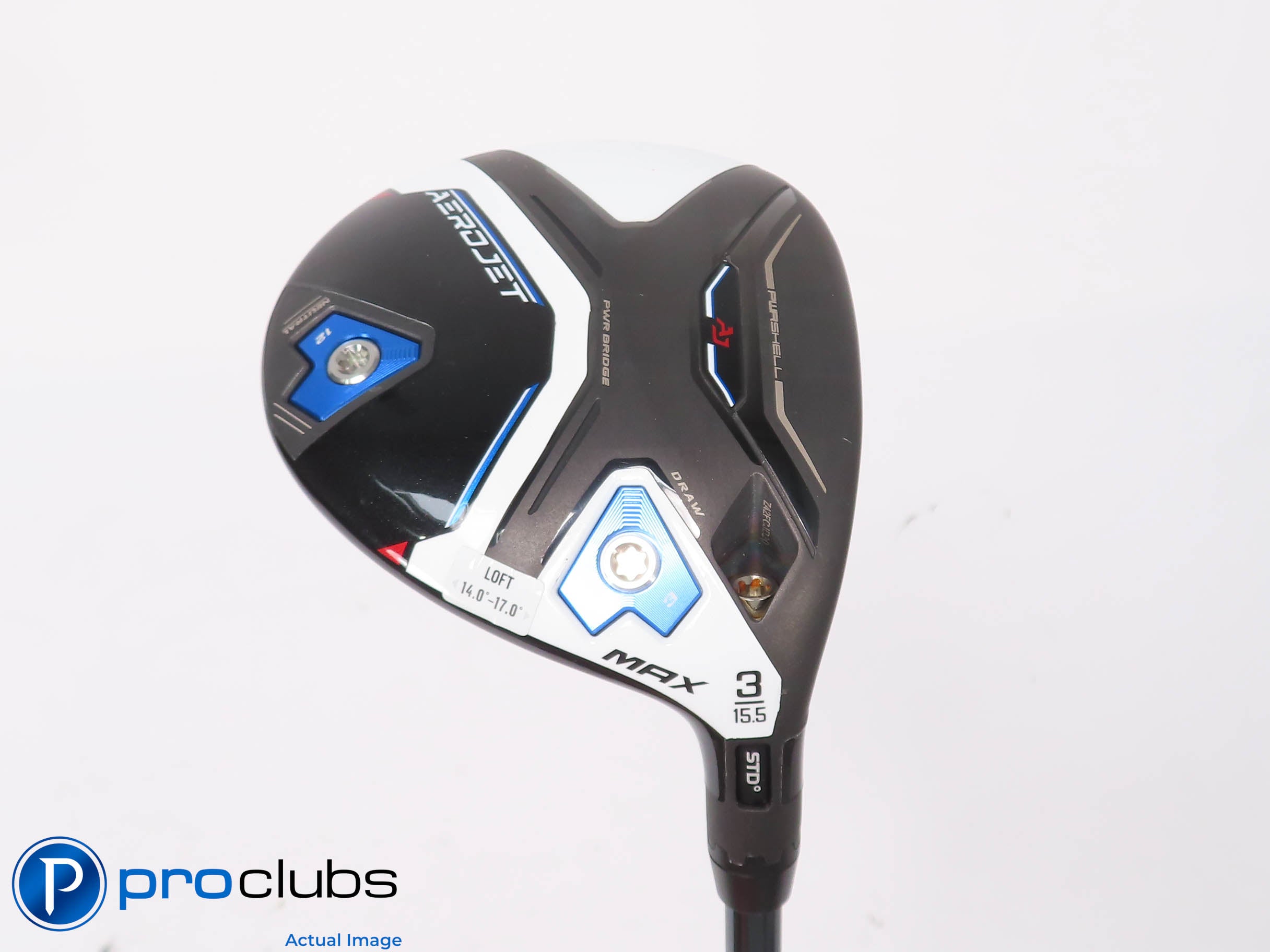 Cobra AEROJET MAX 15.5* 3 WOOD - LINQ Blue M40X 7F4 Stiff Flex 453109