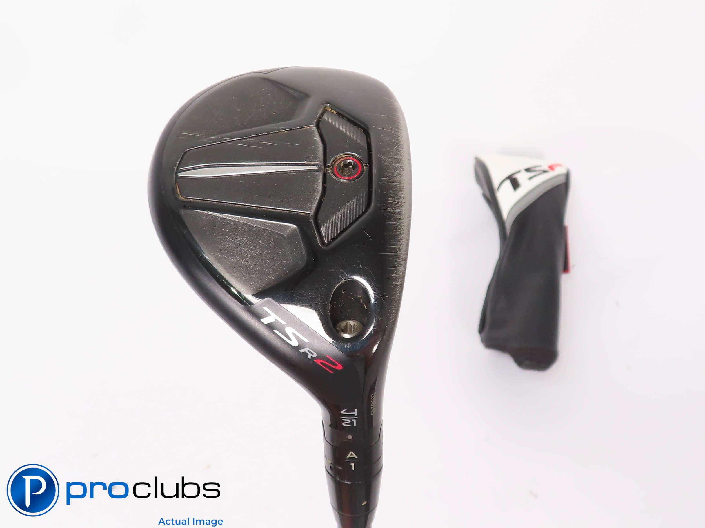 Nice Titleist TSR2 21* 4 HYBRID w/Cover - Tensei Blue AV 65 Regular Flex 452866