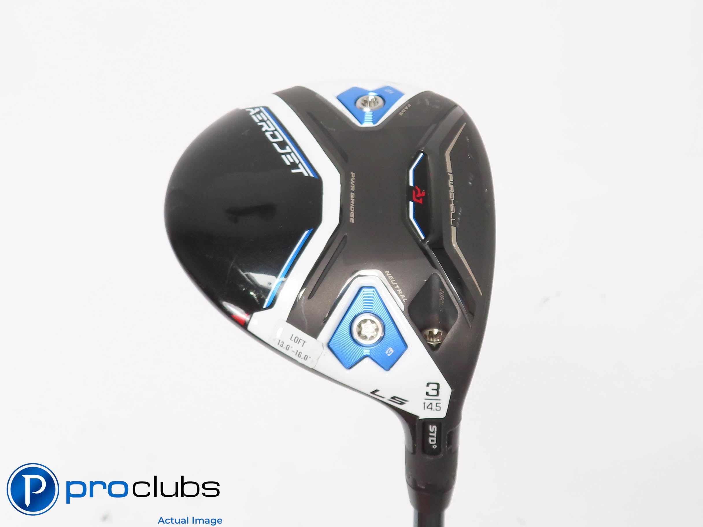 Cobra AEROJET LS 14.5* 3 WOOD - LINQ White M40X 7F4 Stiff Flex 452941