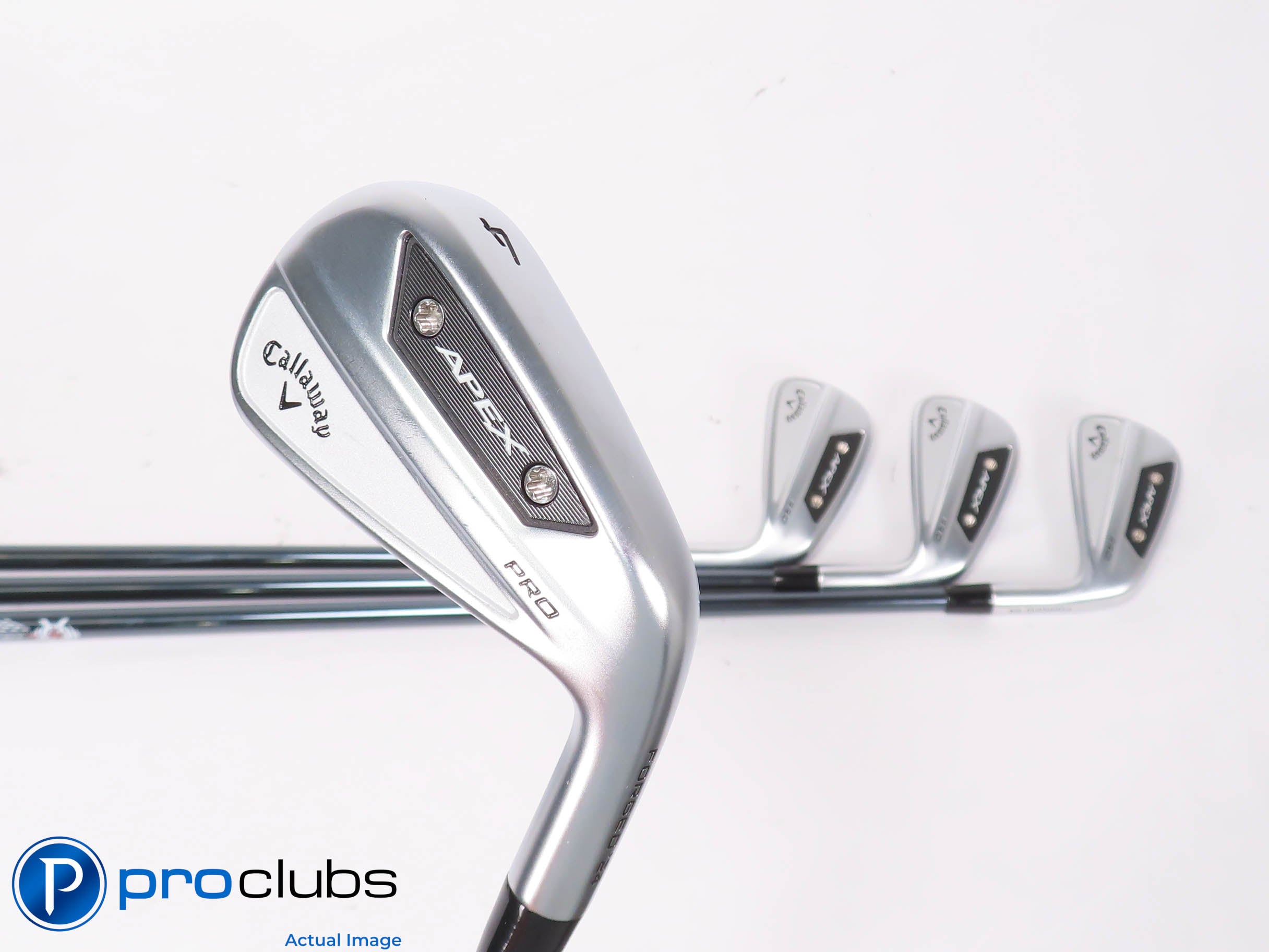 Nice Callaway '24 APEX PRO 4-7 IRON SET - Recoil Regular Flex Graph +1/2" 452650