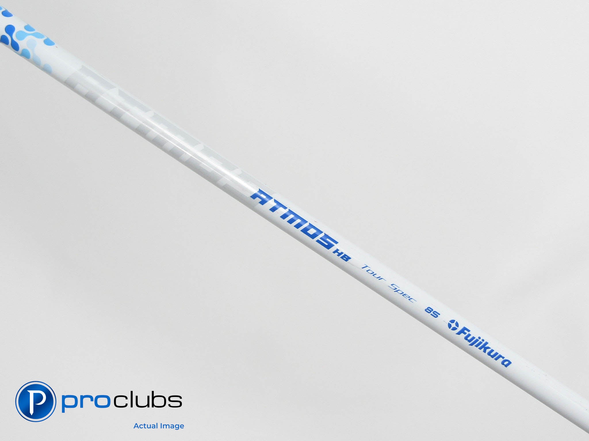 ATMOS HB Tour Spec Blue 8 Stiff Flex Hybrid Shaft w/ Titleist Tip #449652