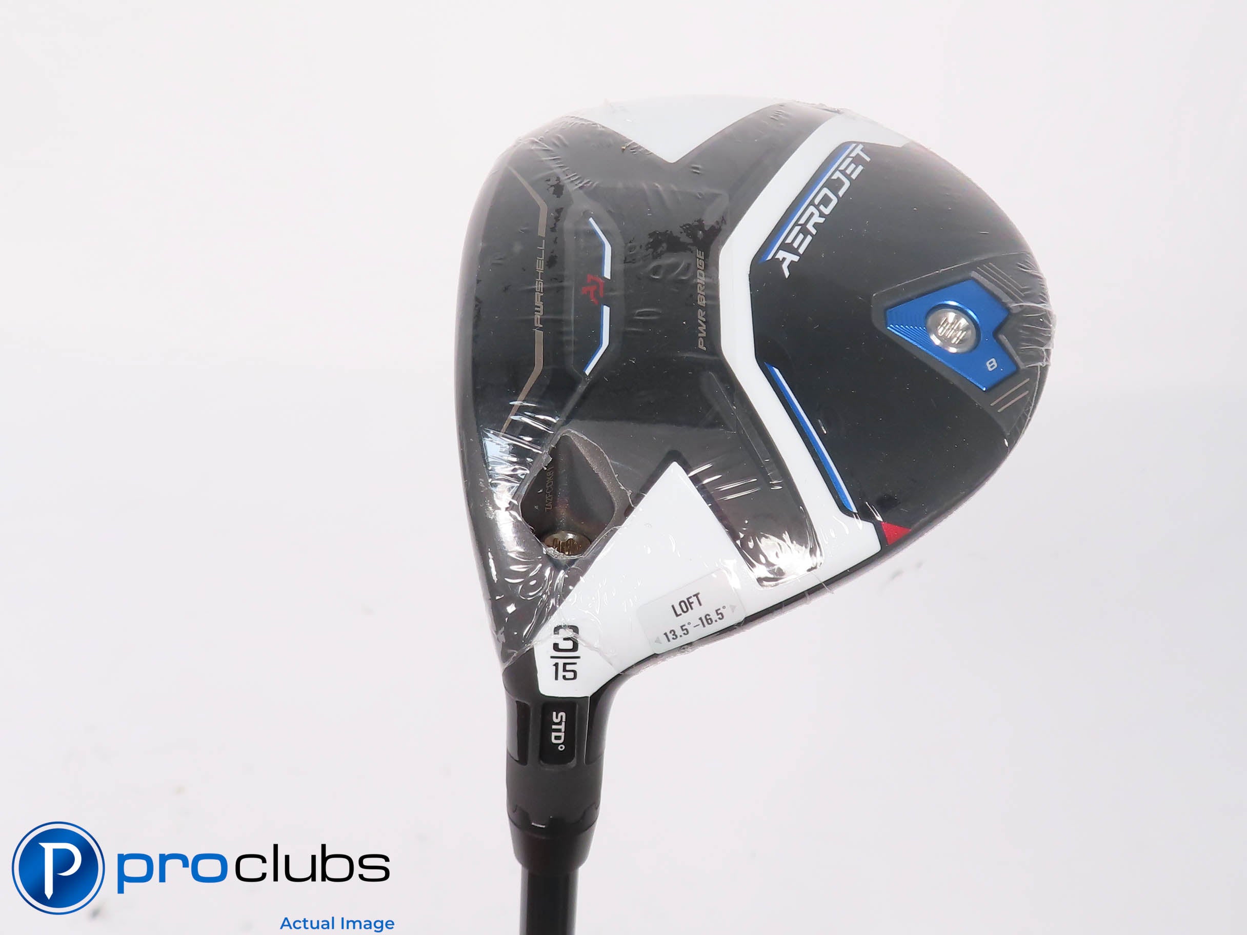 NEW Left Handed Cobra AEROJET 15* 3 WOOD - Kai'li Red 50 Stiff Flex 453143