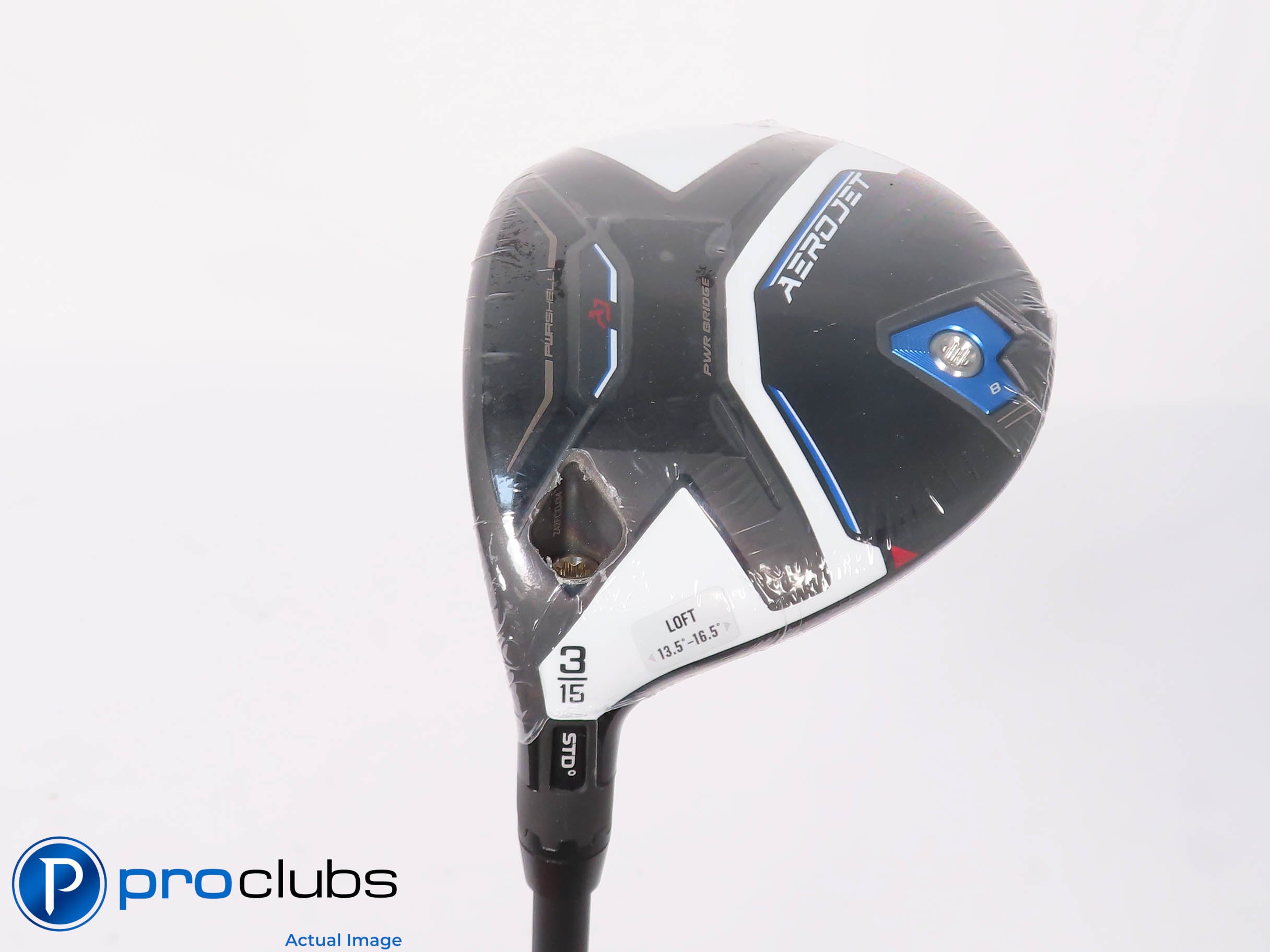 NEW Left Handed Cobra AEROJET 15* 3 WOOD - HZRDUS CB Red 50g Stiff Flex 453141