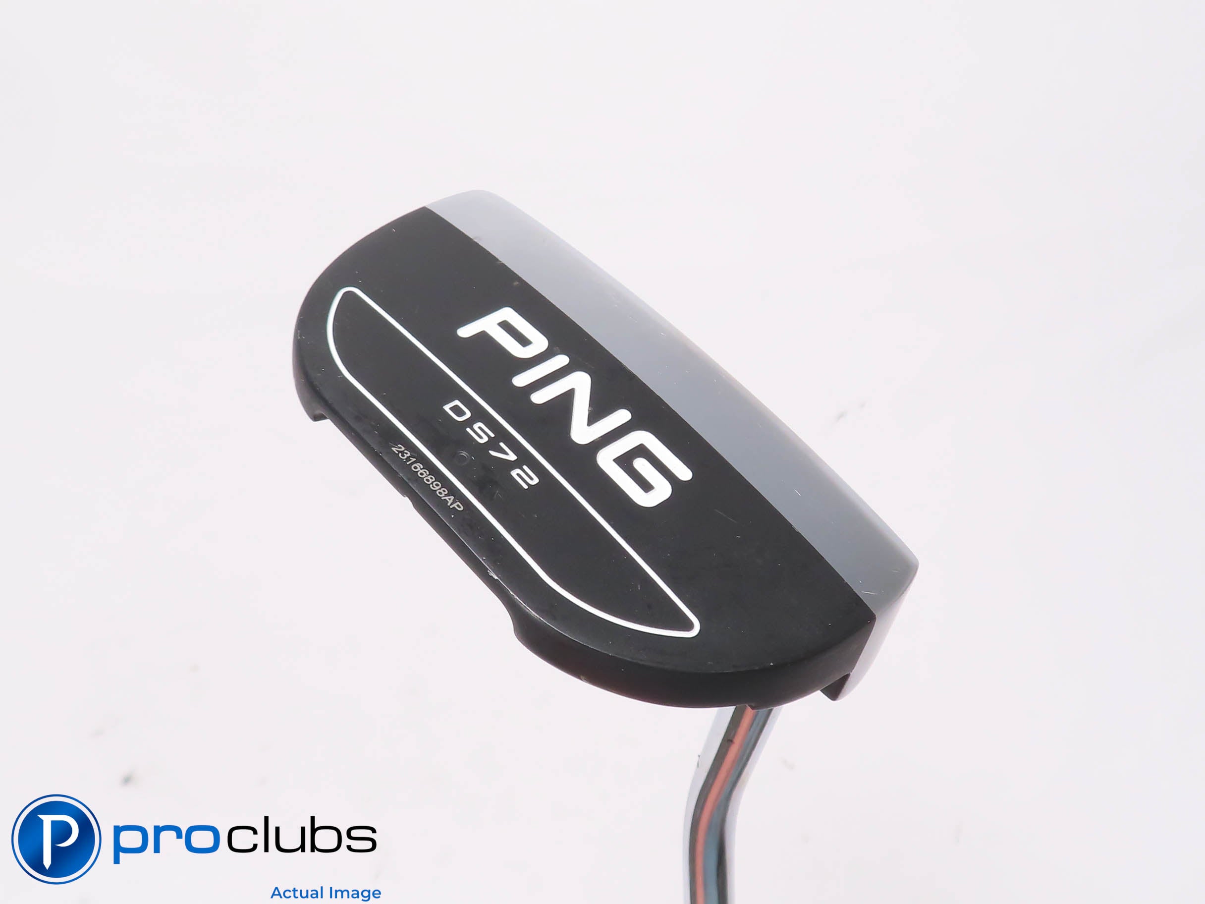 PING '23 Series DS72 Black Dot 35" Putter - Lamkin Square Top Grip - 453481