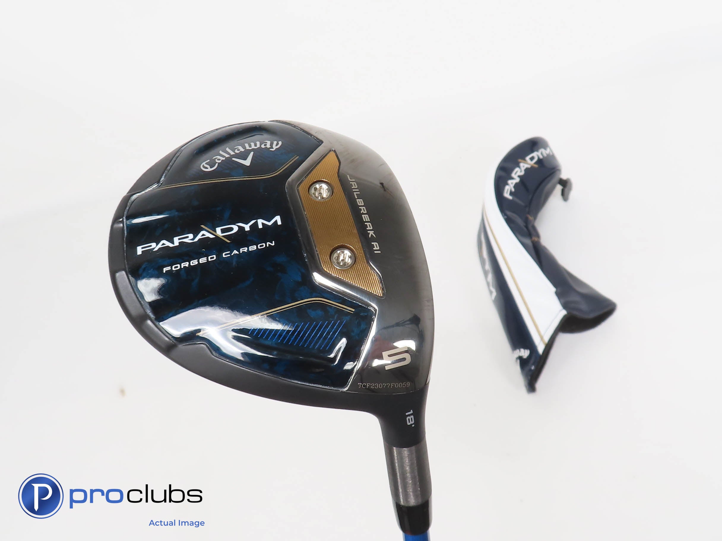 Tour Issue Callaway PARADYM 18* 5 Wood w/HC - Fujikura Speeder NX Stiff 376323