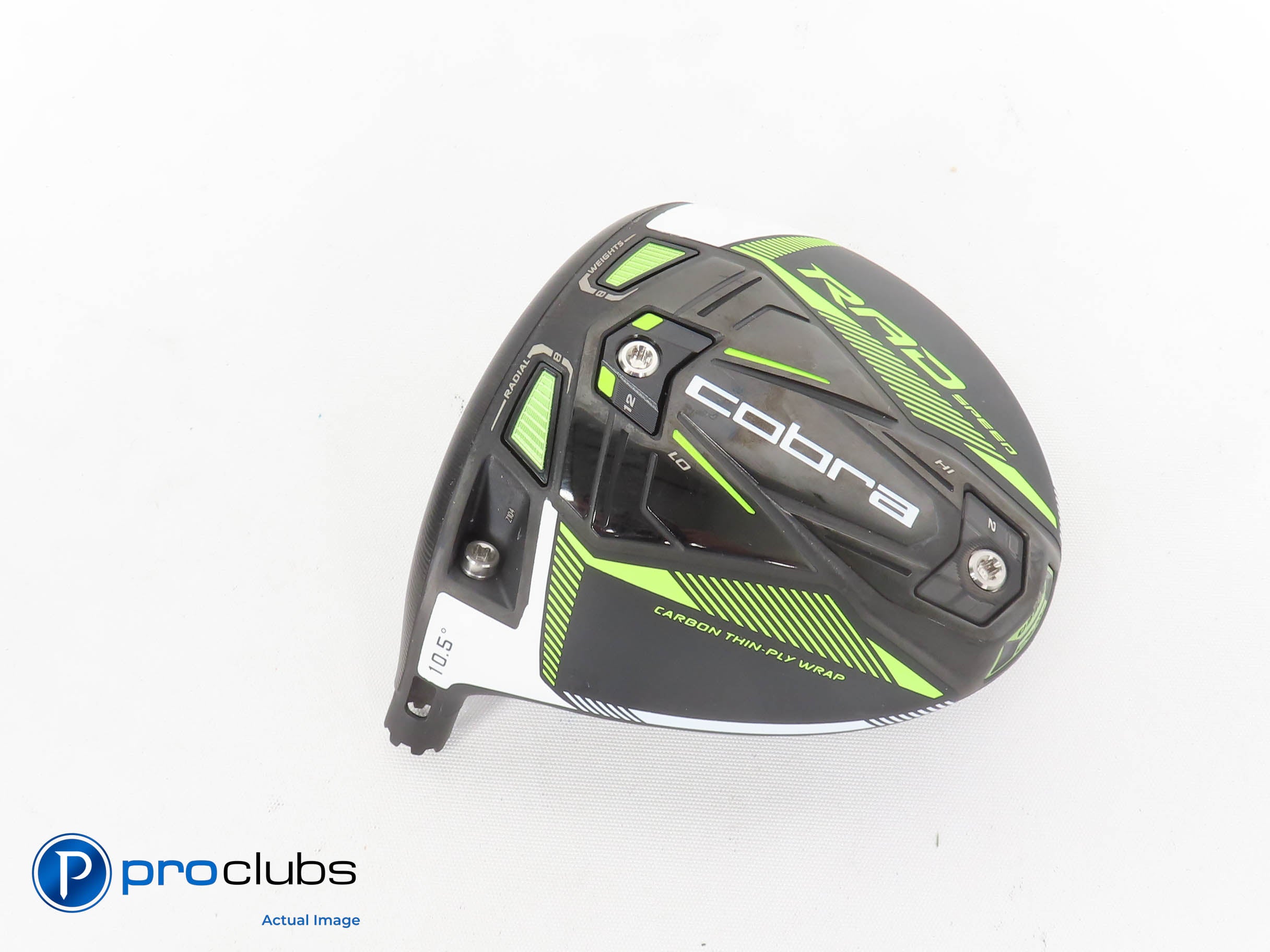 Left Handed Cobra King RadSpeed 10.5* Driver - Head Only RH - 315162