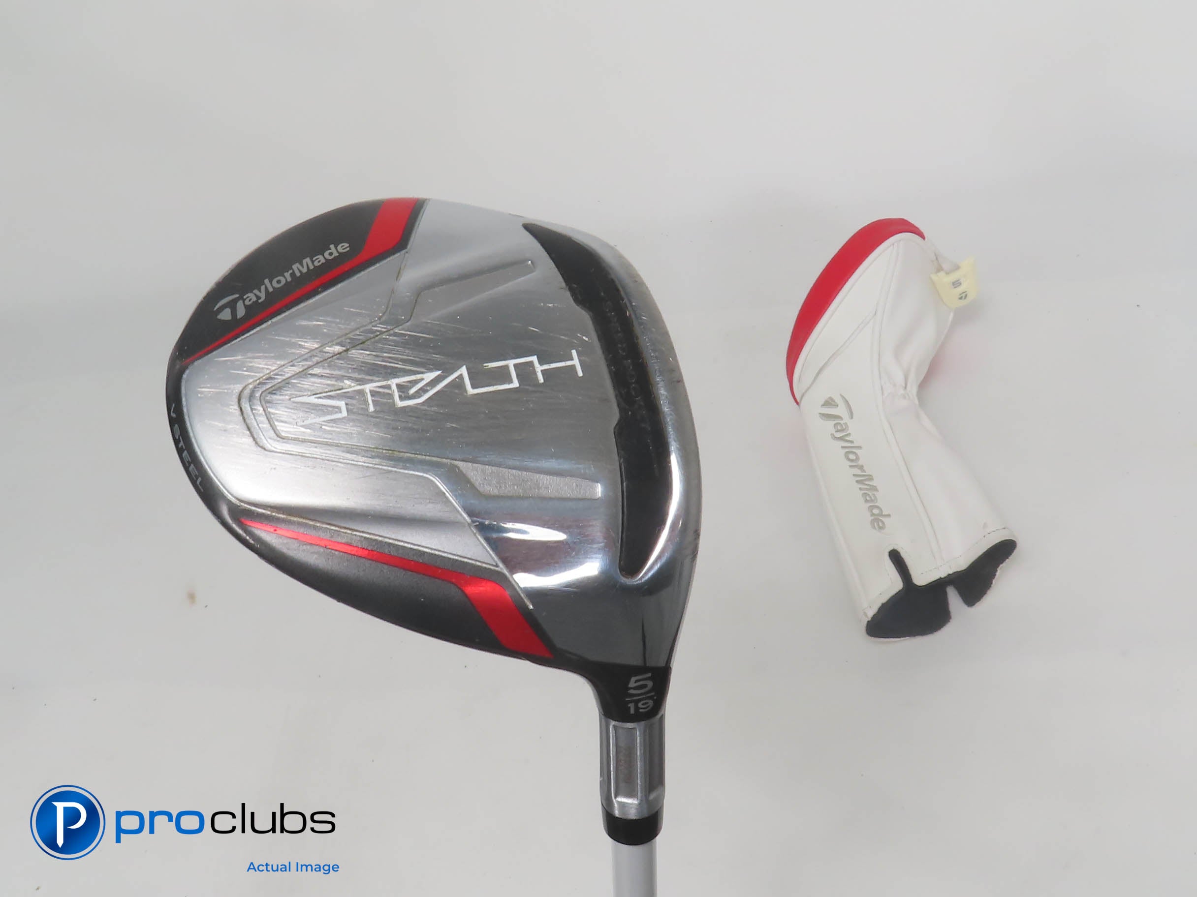 Ladies TaylorMade Stealth 19* 5 Wood w/HC- Aldila Ascent 45g Ladies Flex 383543