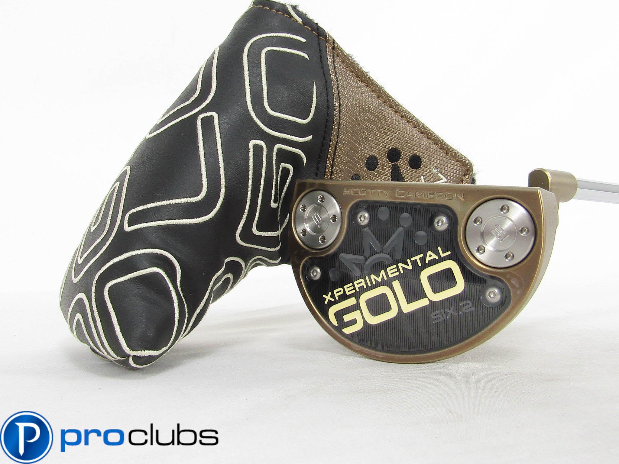 NEW SCOTTY CAMERON XPERIMENTAL GOLO SIX.2 6.2 LIMITED PUTTER 34" w/HEADCCOVER