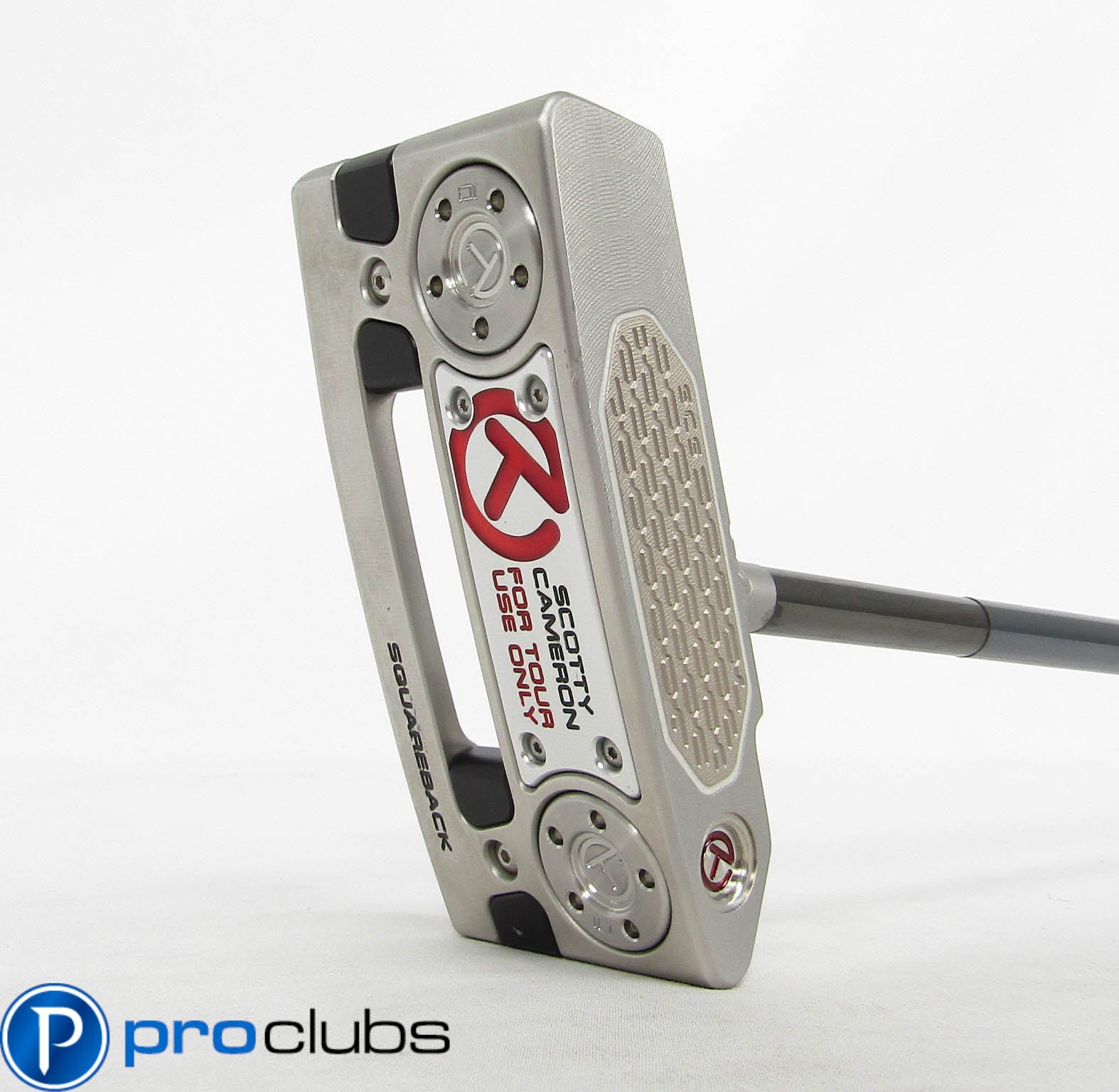 SCOTTY CAMERON TOUR ONLY '2025 SQUAREBACK WELDED CENTER SHAFT CIRCLE-T PUTTER