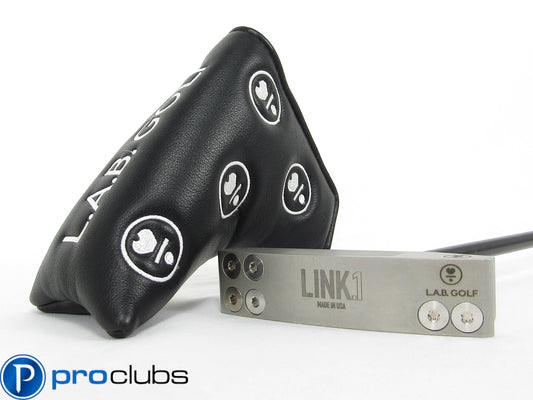 LAB GOLF LINK.1 PUTTER BLACK SHAFT 35" w/ HEADCOVER #423909