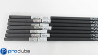 7pc NEW PROJECT X CATALYST BLACK 80 6.5 X-FLEX GRAPHITE IRON SHAFTS .370 #369572
