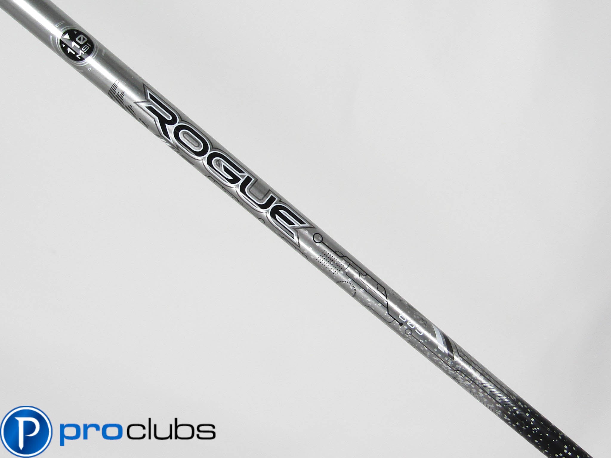 NEW ALDILA ROGUE SILVER 110 MSI 60 STIFF FLEX DRIVER SHAFT w/Callaway Tip 452806
