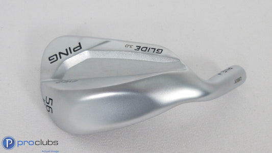 New! Left Handed Ping Glide 3.0 56*(10) Eye 2 Grind -Head Only Wedge - 377653