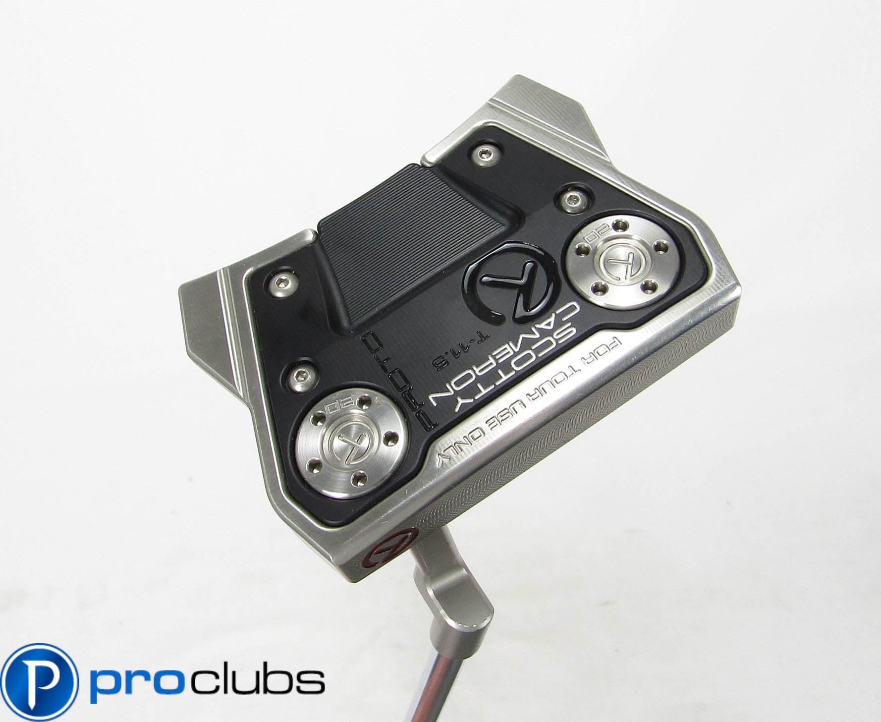 SCOTTY CAMERON TOUR ONLY PHANTOM 11.5 CIRCLE-T WELDED PLUMBERS NECK PUTTER