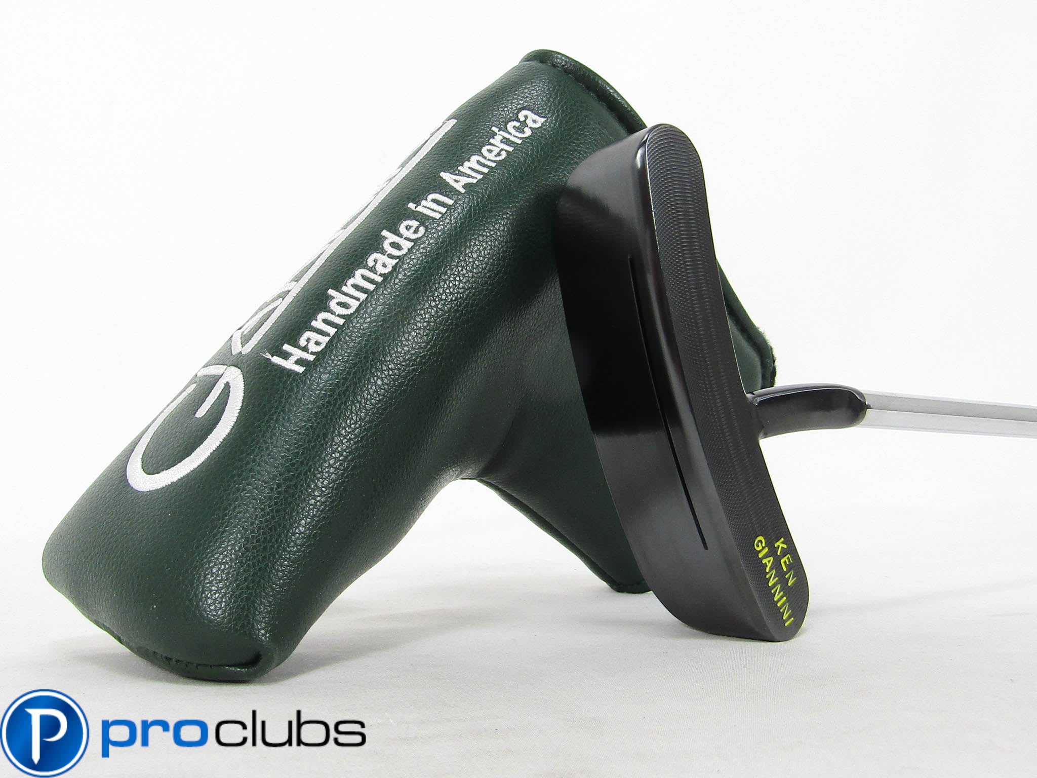 NEW KENNY GIANNINI HANDMADE CUSTOM BLADE WELDED CENTER SHAFT PUTTER #471914