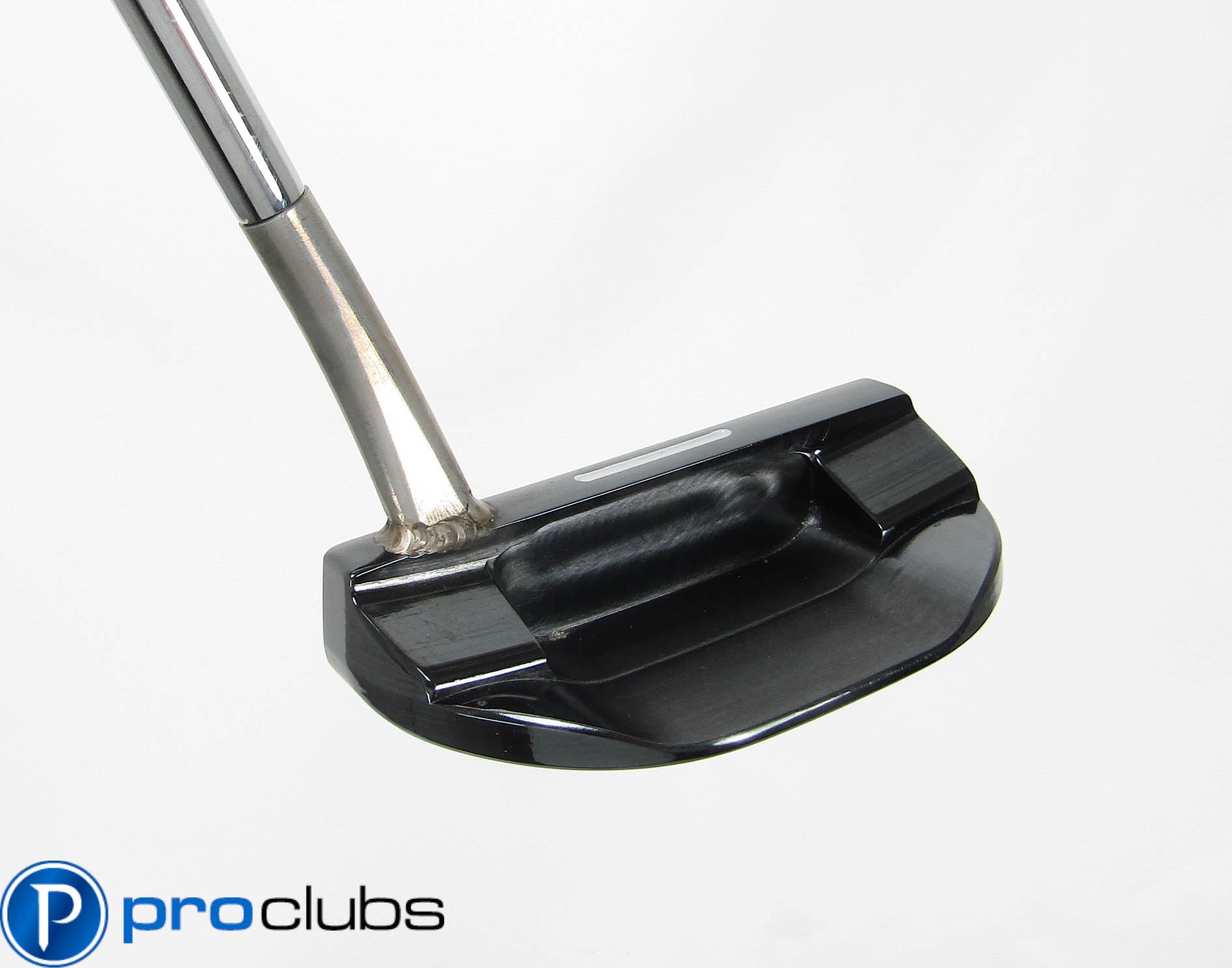 NEW KENNY GIANNINI TOUR CUSTOM HANDMADE FASTBACK WELDED NECK TWO TONE PUTTER