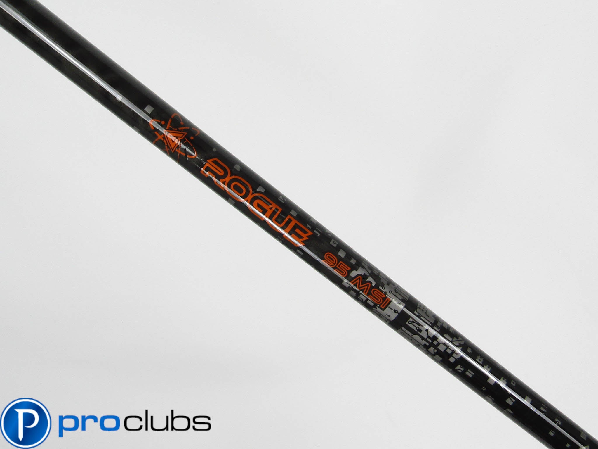 NEW ALDILA ROGUE BLACK 95MSI 70 REGULUAR FLEX HYBRID SHAFT .370 TIP #448642