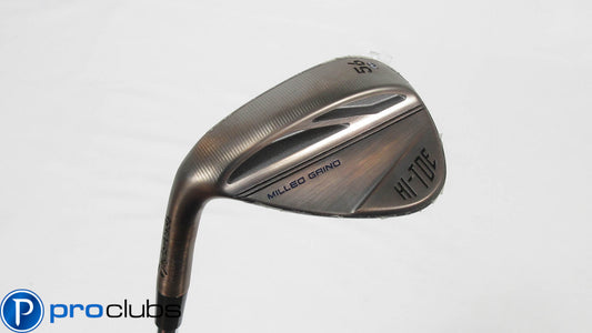 NEW Left Handed TAYLORMADE MILLED GRIND HI-TOE 3 COPPER (10*) 56* WEDGE #406389