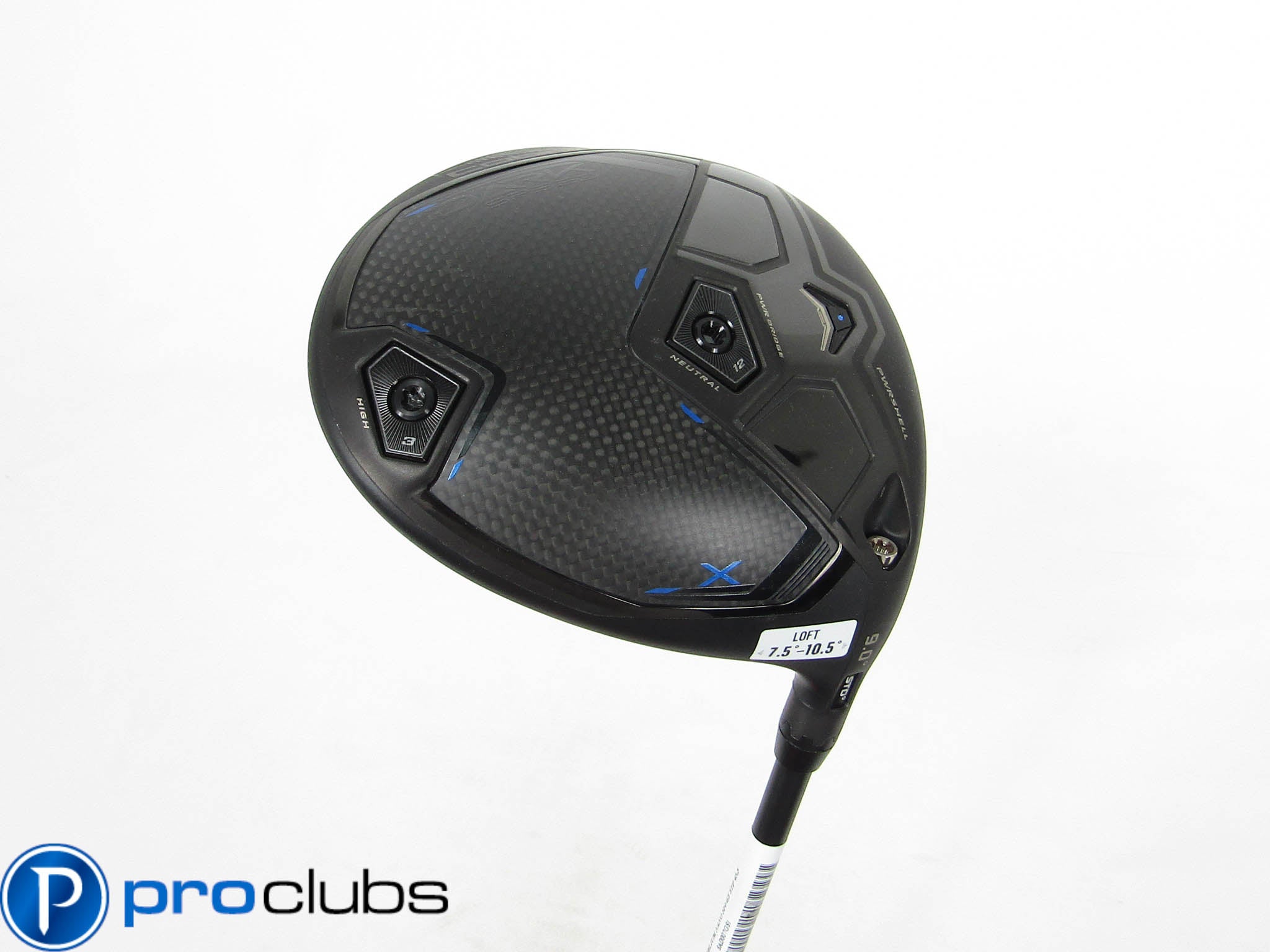 COBRA DARKSPEED X 9* DRIVER UST HELIUM BLACK 5 STIFF FLEX #455454