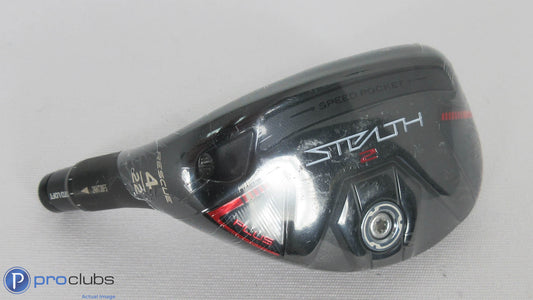 NEW! Left Hand TaylorMade Stealth2 Plus 22* 4 Hybrid Head Only w/adapter 379040