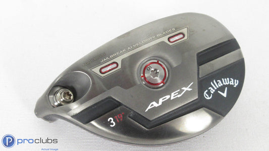 Nice! Left Handed Callaway Apex 19* - 3 Hybrid - Head Only - L/H 379266