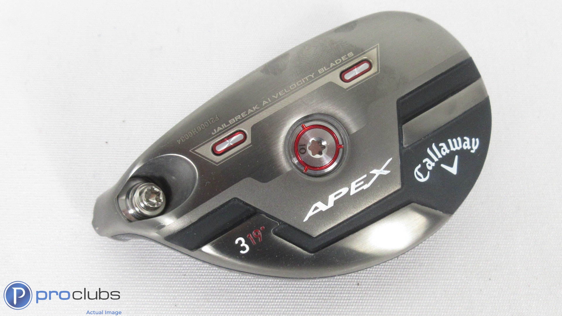 Left Handed Callaway Apex 19* - 3 Hybrid - Head Only - L/H 378525