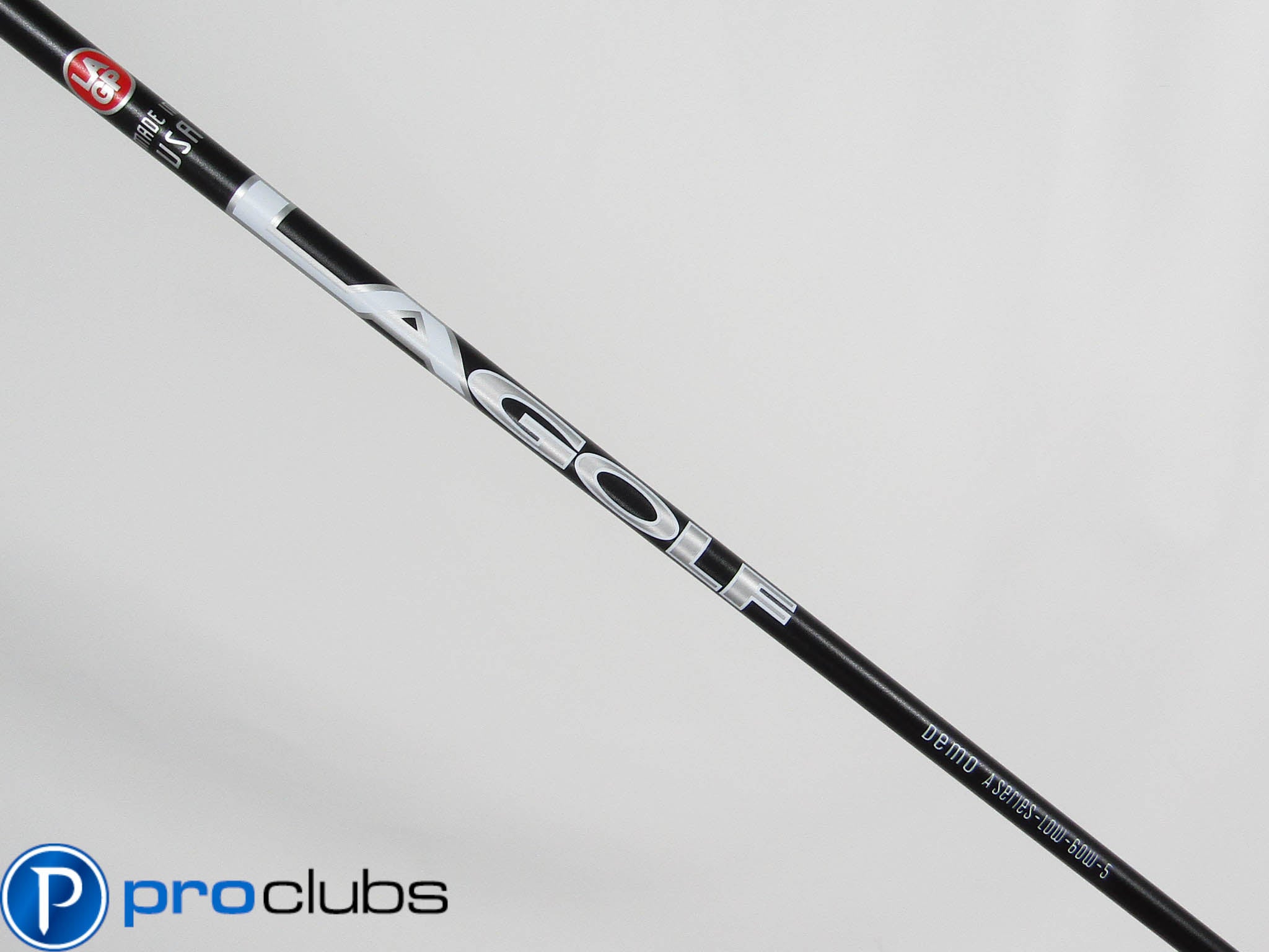 NEW LA GOLF A-SERIES DEMO LOW 60 05 X-FLEX DRIVER SHAFT w/TaylorMade Tip #438558