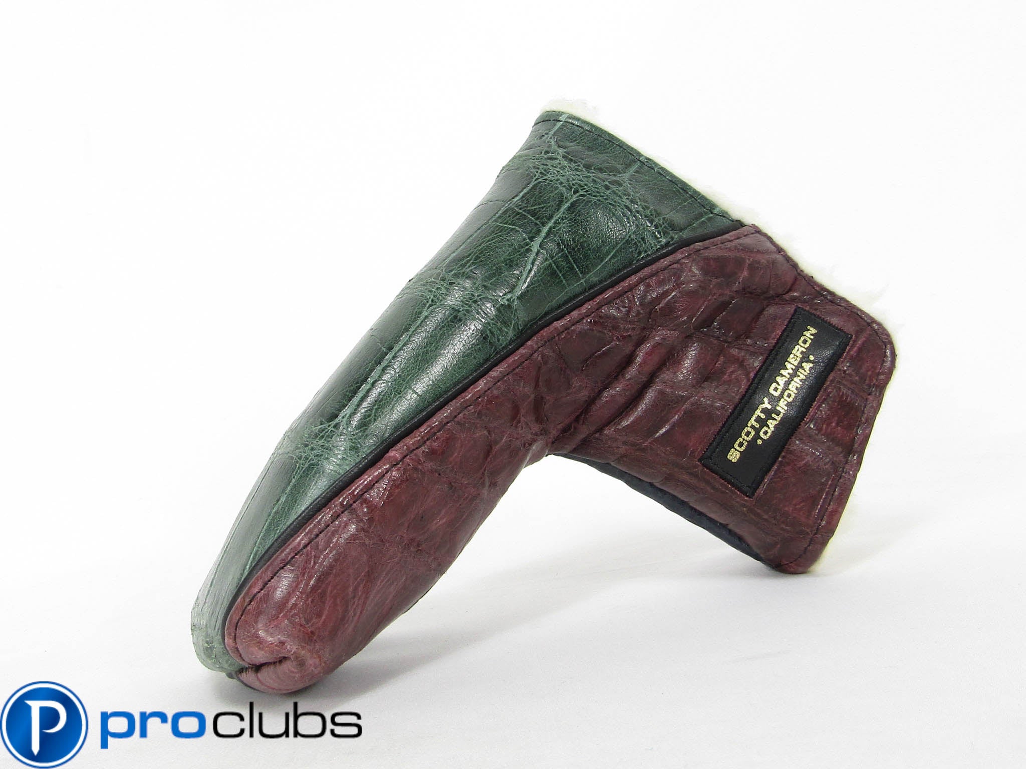 RARE! SCOTTY CAMERON GALLERY PATCHWORK ALIGATOR PUTTER HEADCOVER #455017